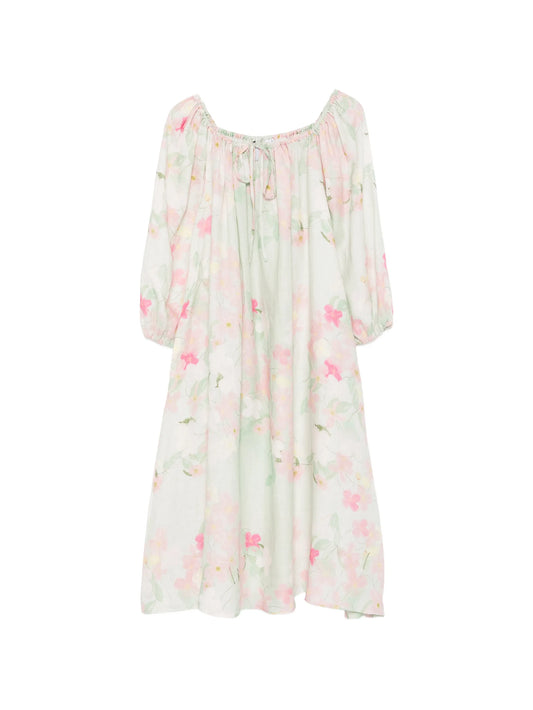 Bonnie floral-print midi dress
