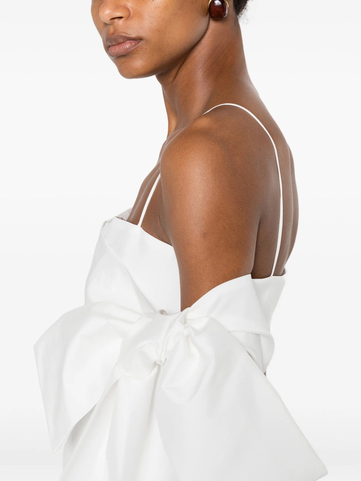 Bart bow-detail dress