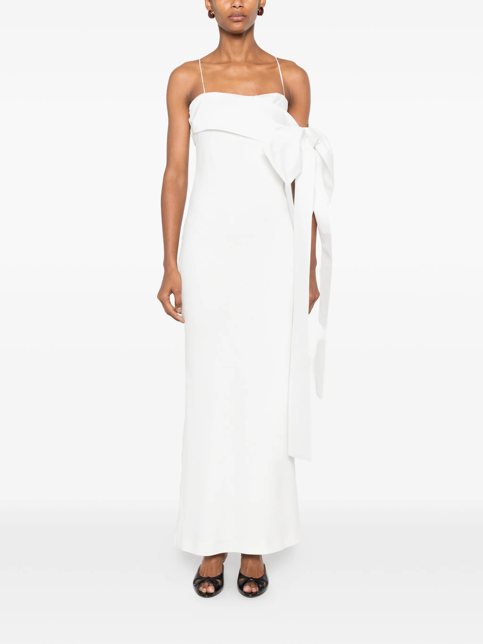 Bart bow-detail dress