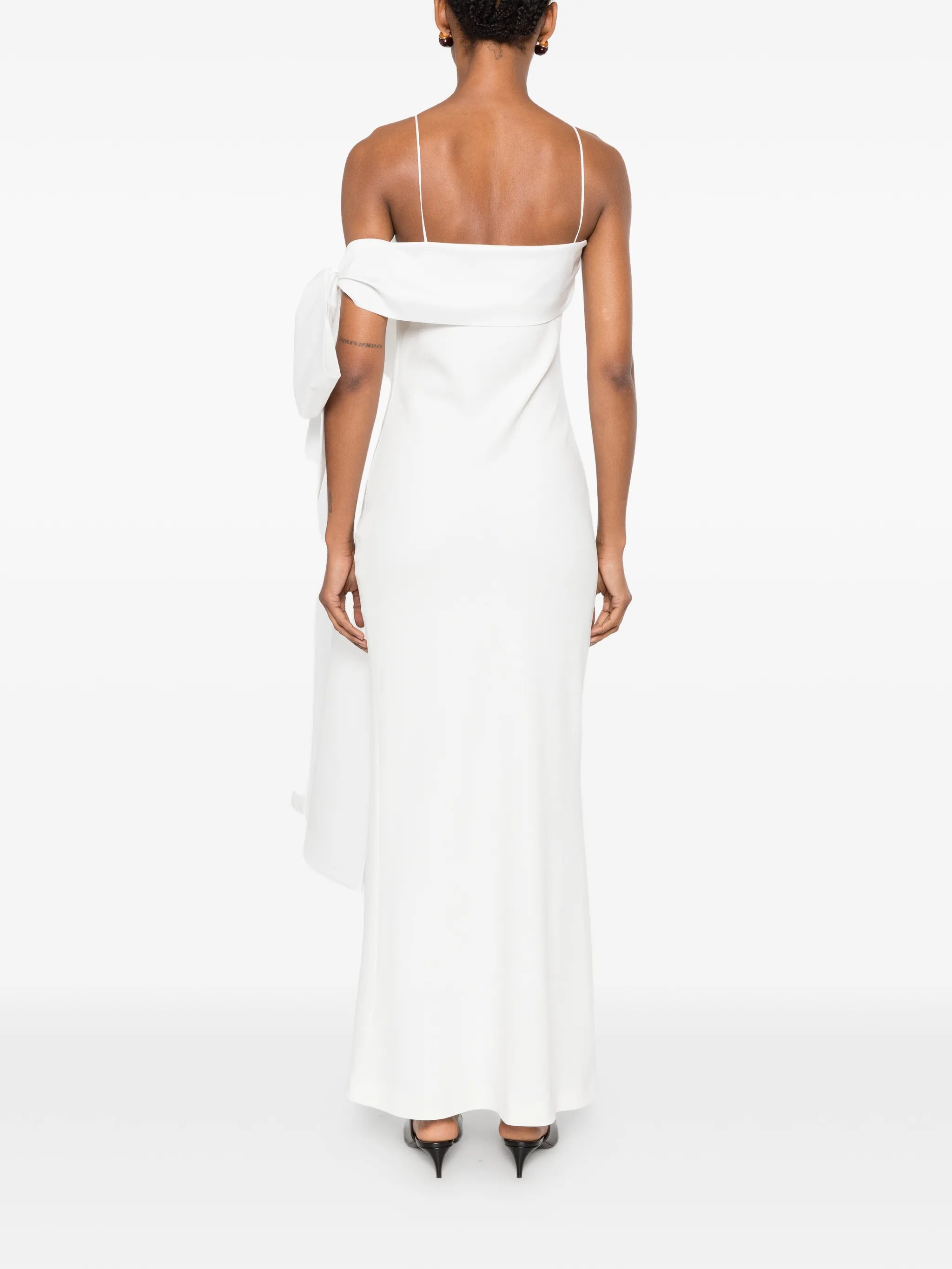 Bart bow-detail dress