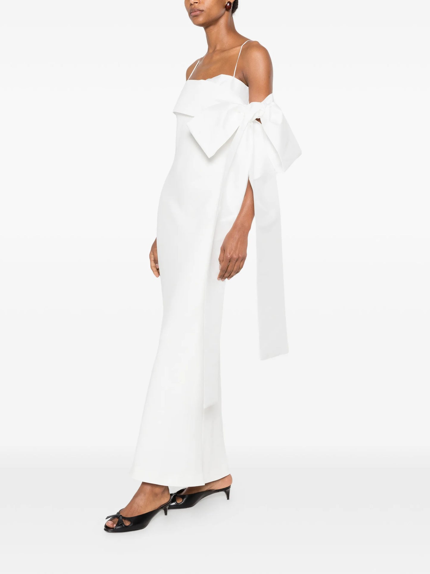 Bart bow-detail dress