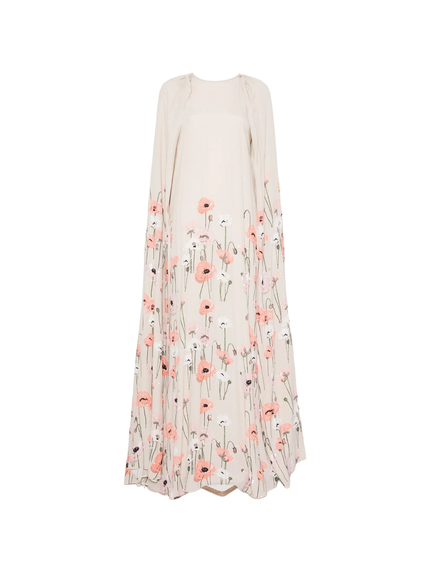 Minnie poppy-embroidered dress