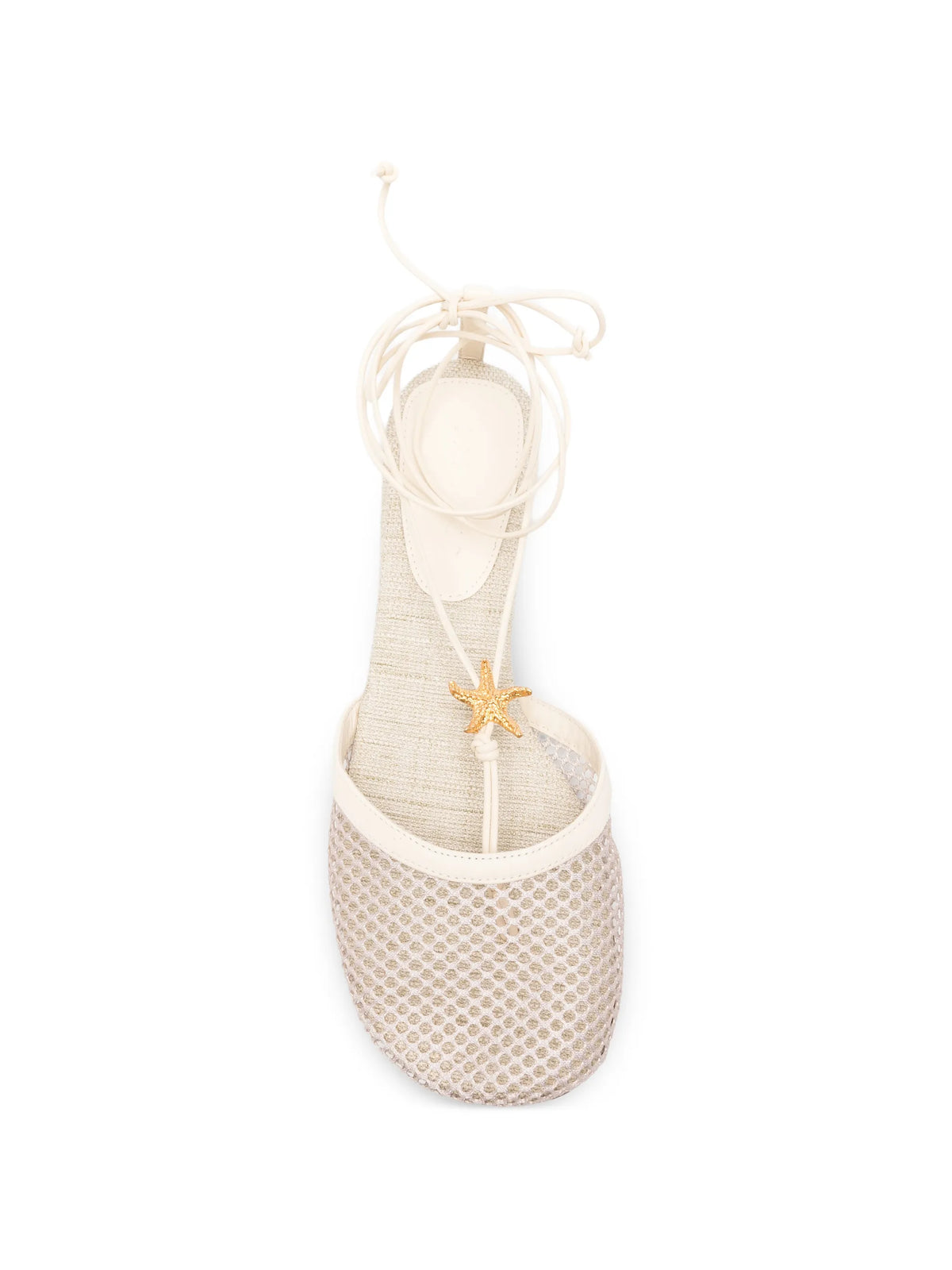 sea lace up mules