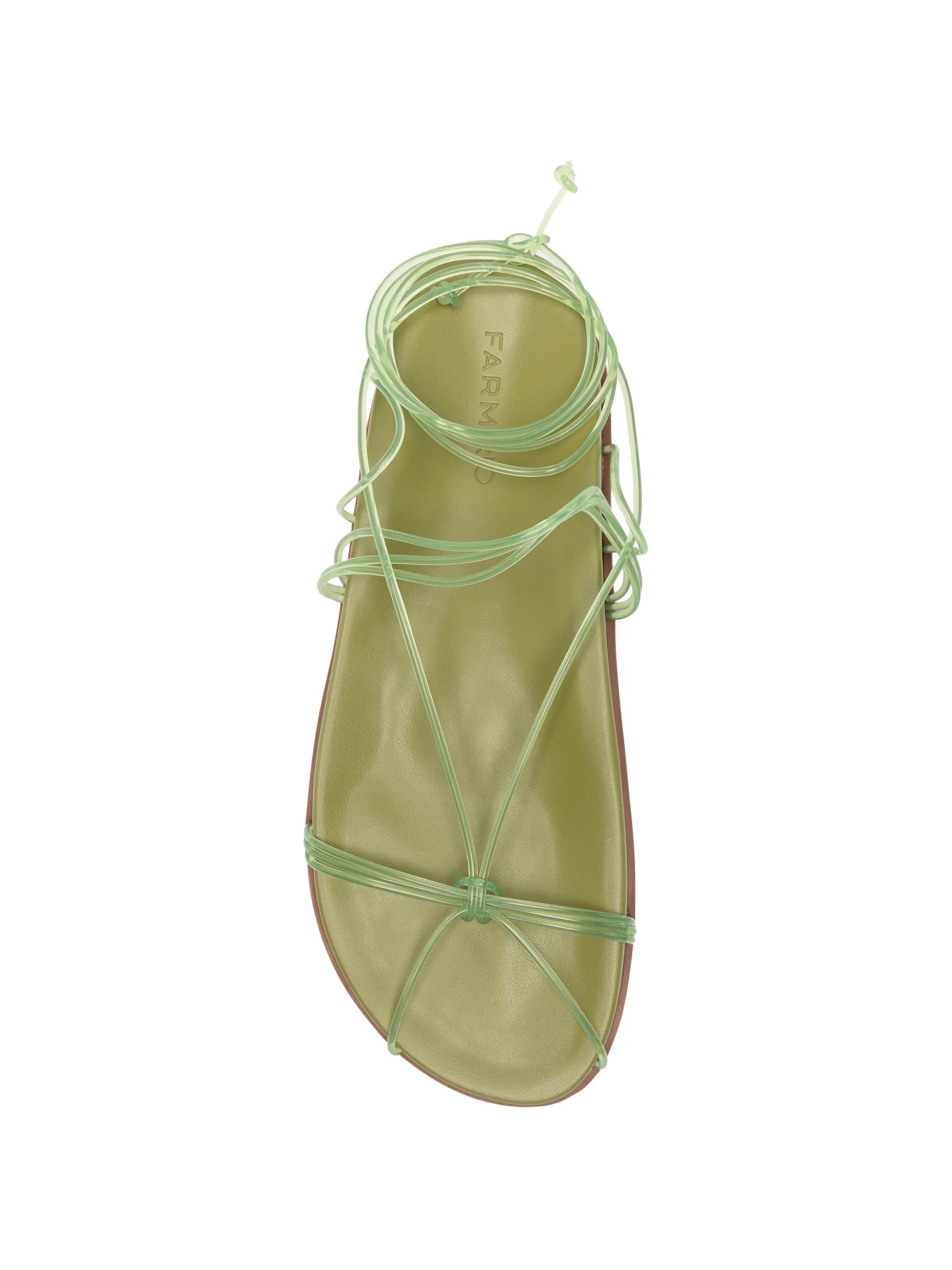 spaghetti jelly anatomic flat sandals