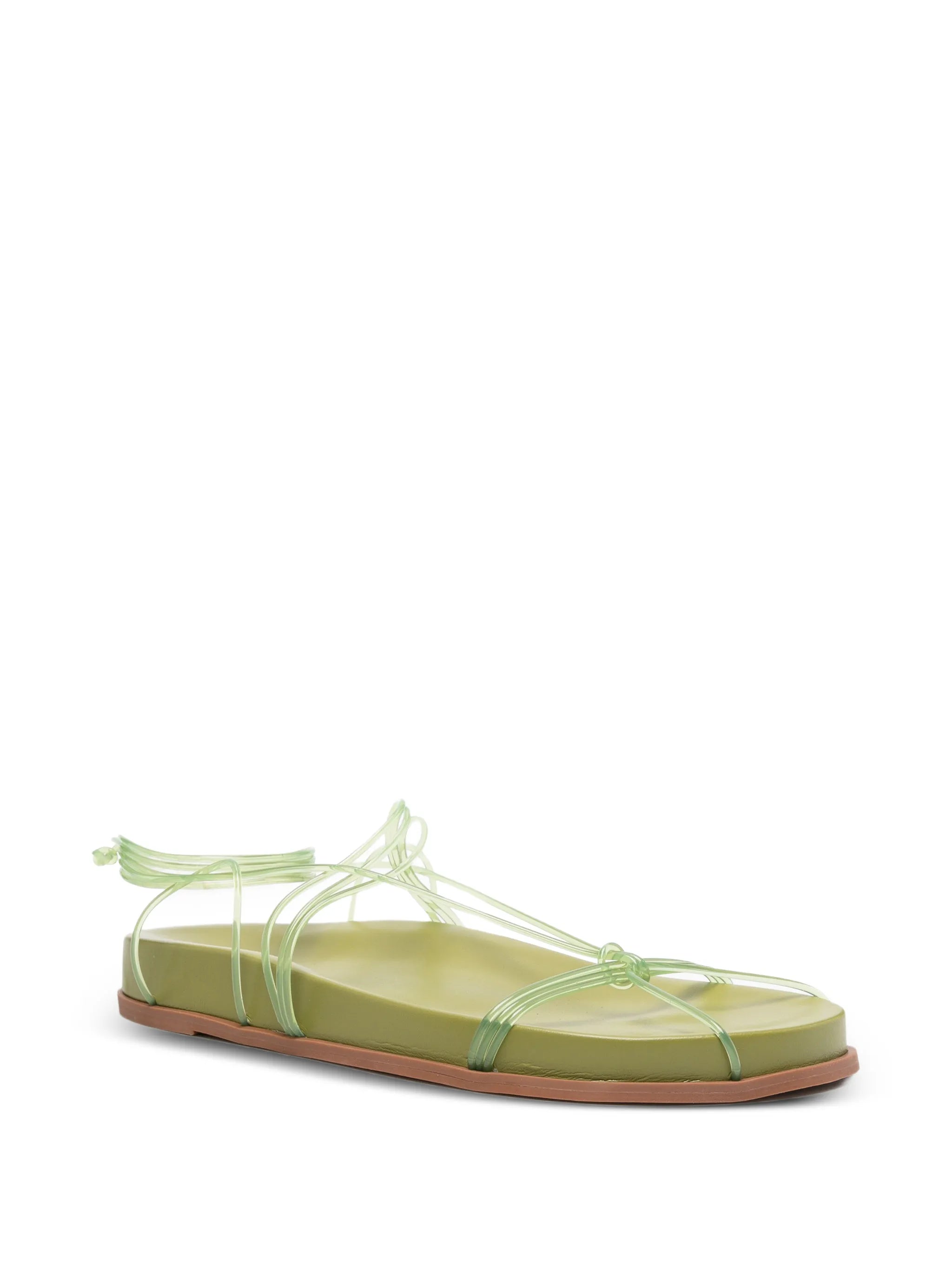 spaghetti jelly anatomic flat sandals