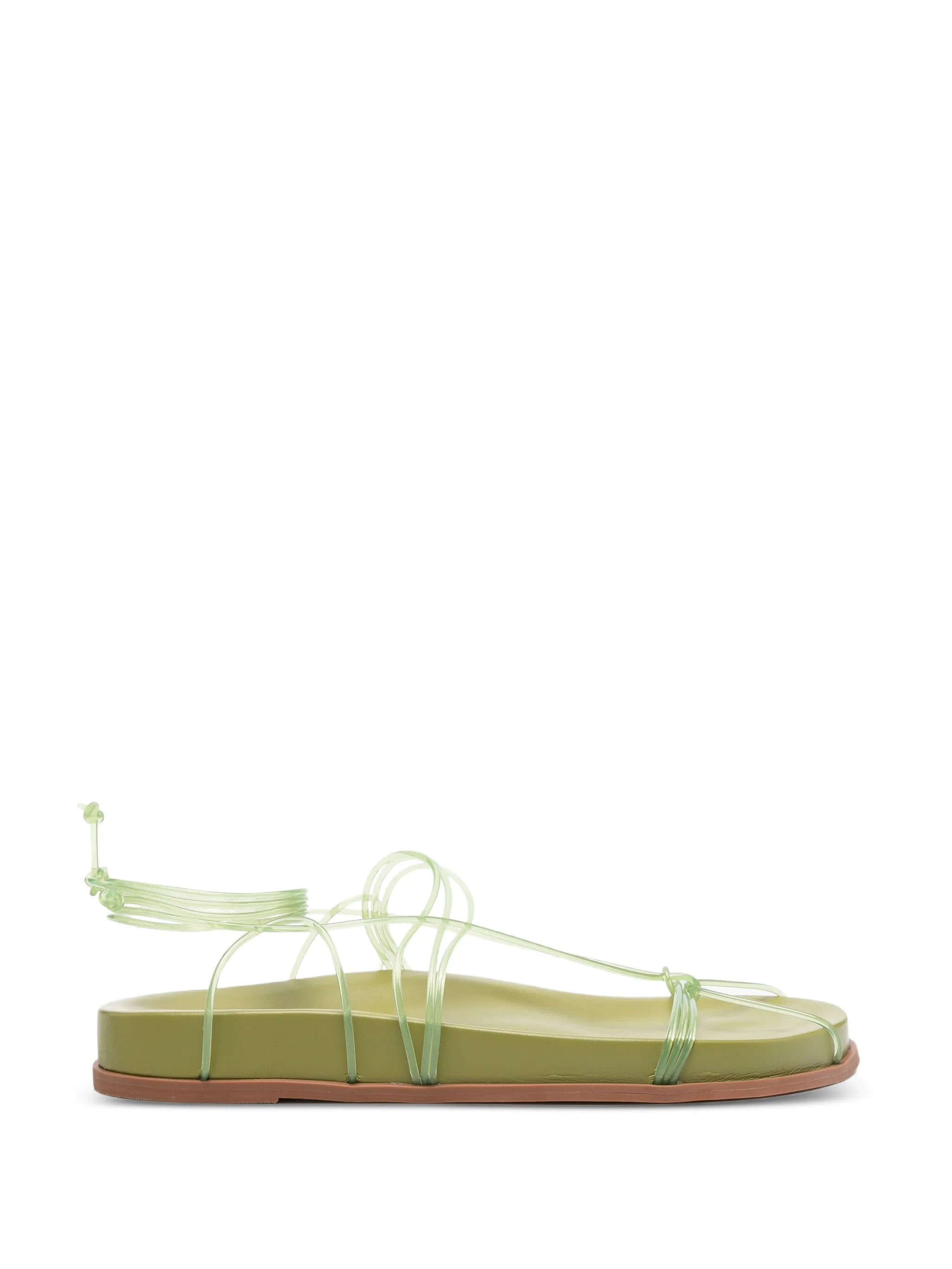spaghetti jelly anatomic flat sandals