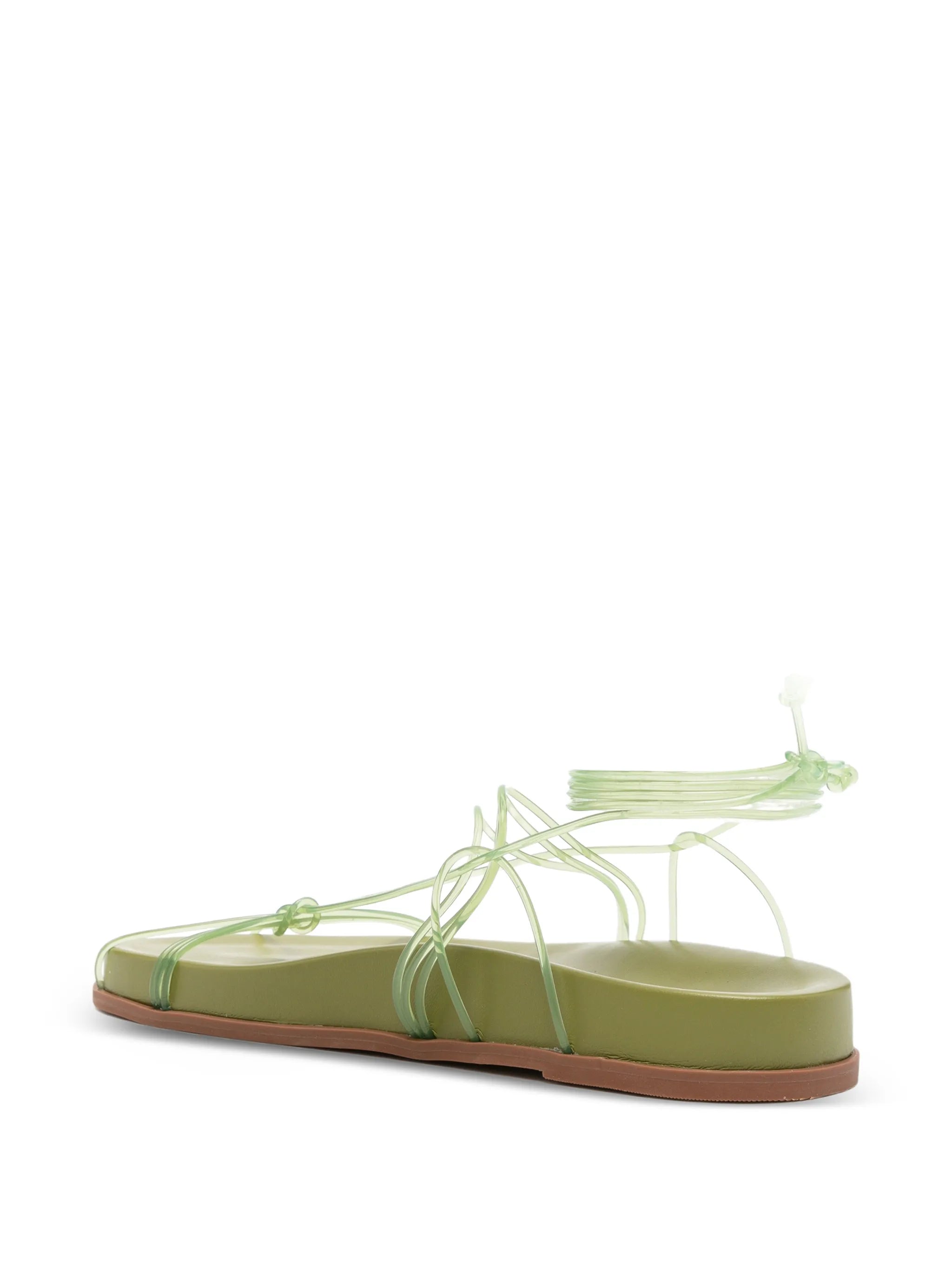 spaghetti jelly anatomic flat sandals