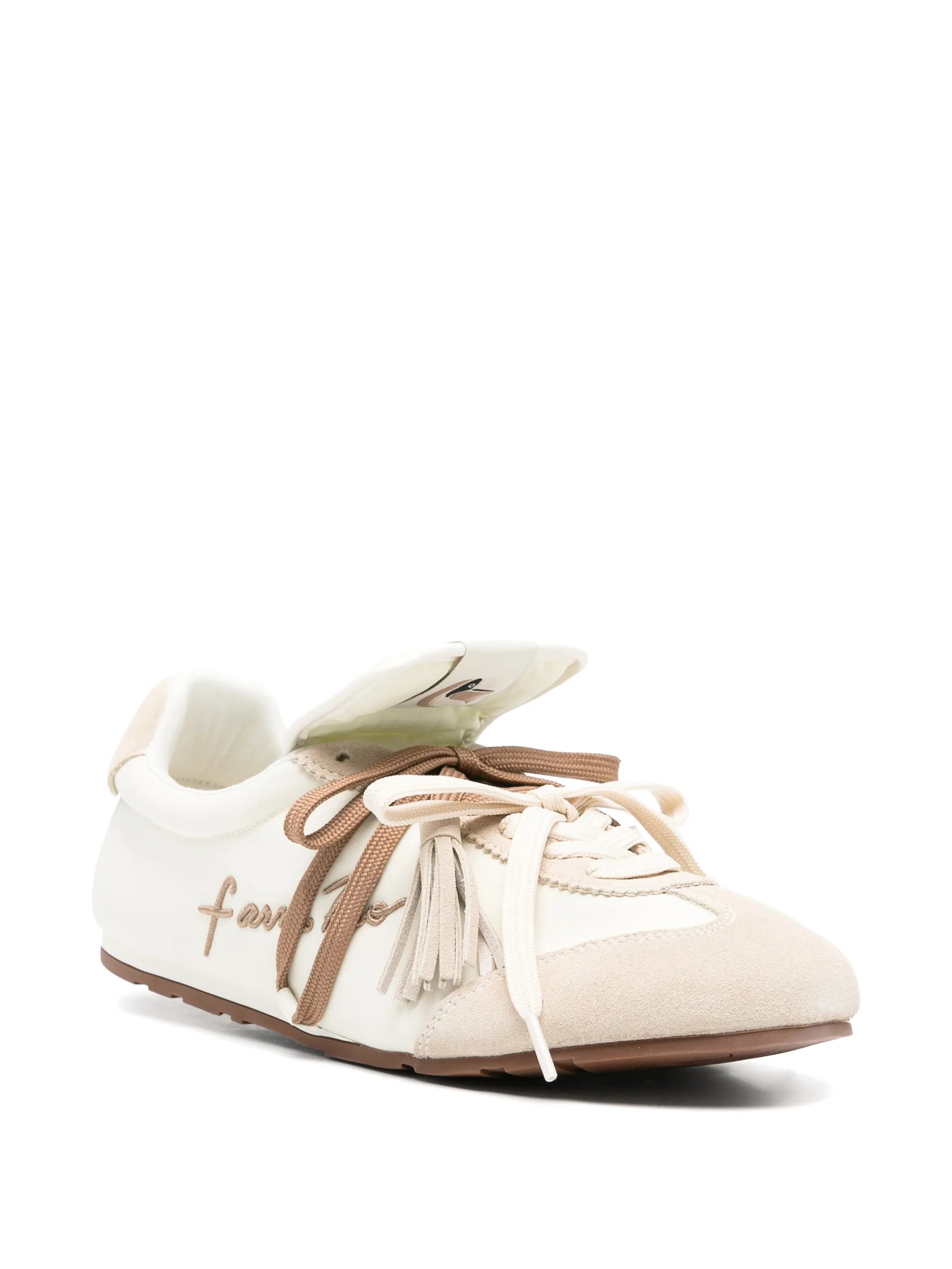 tassel-lace sneakers