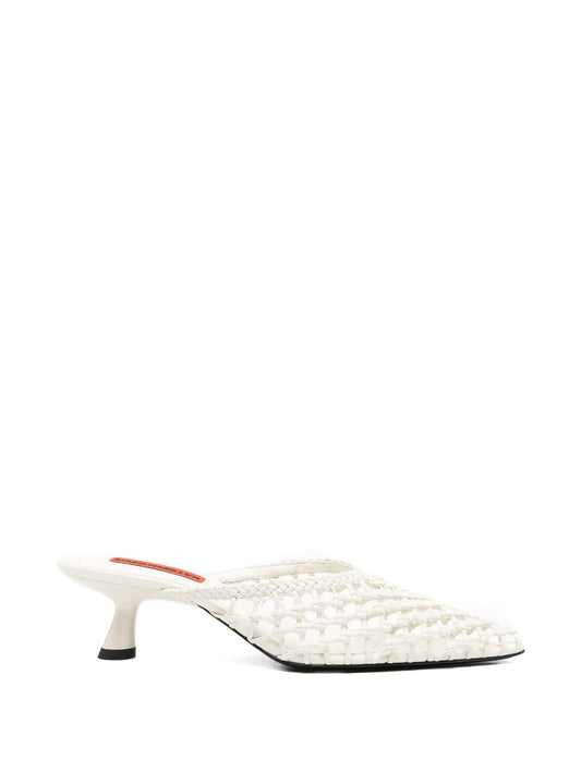 knotted Gala mules in macadamia
