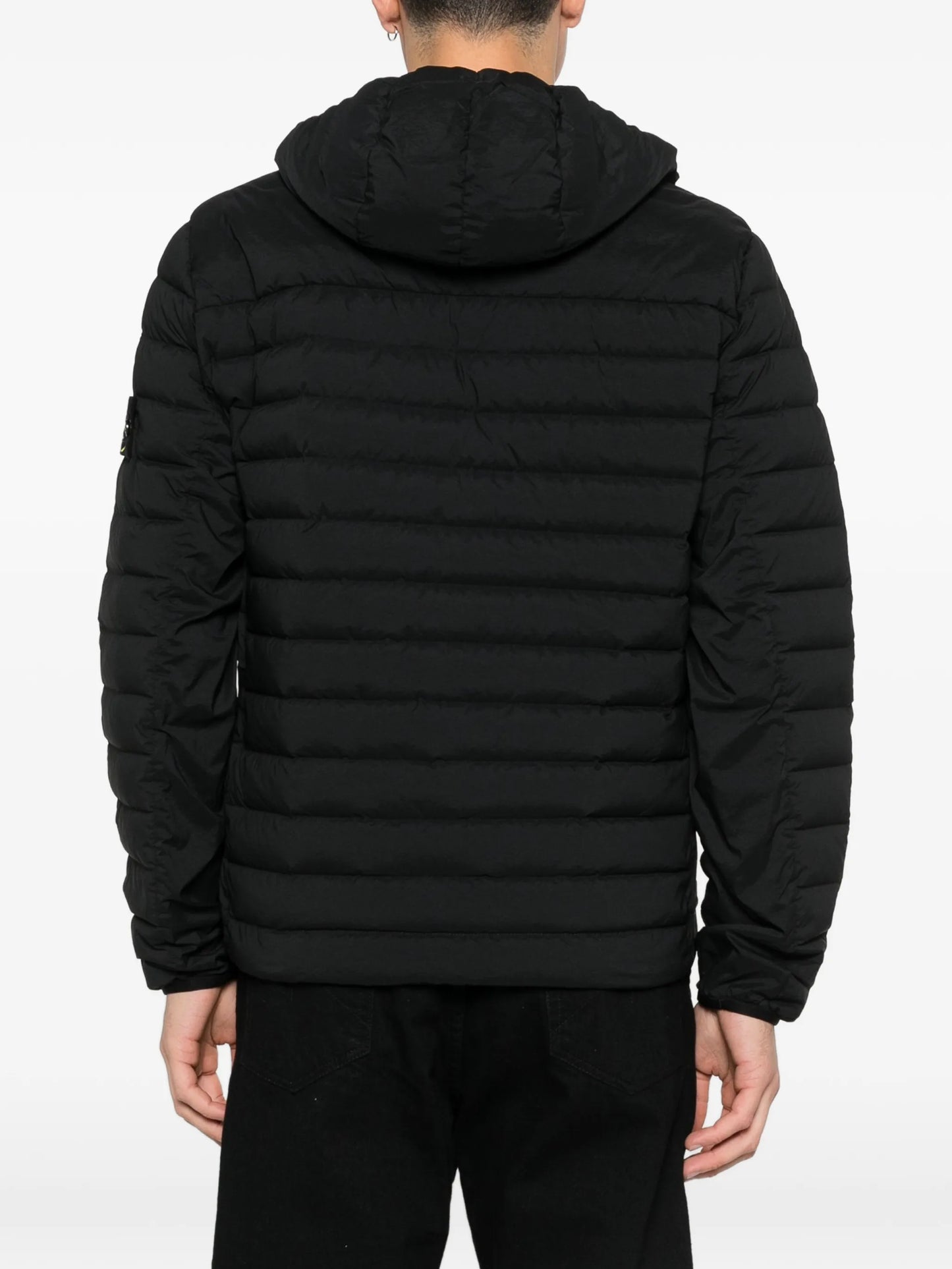 logo-patch pocket jacket