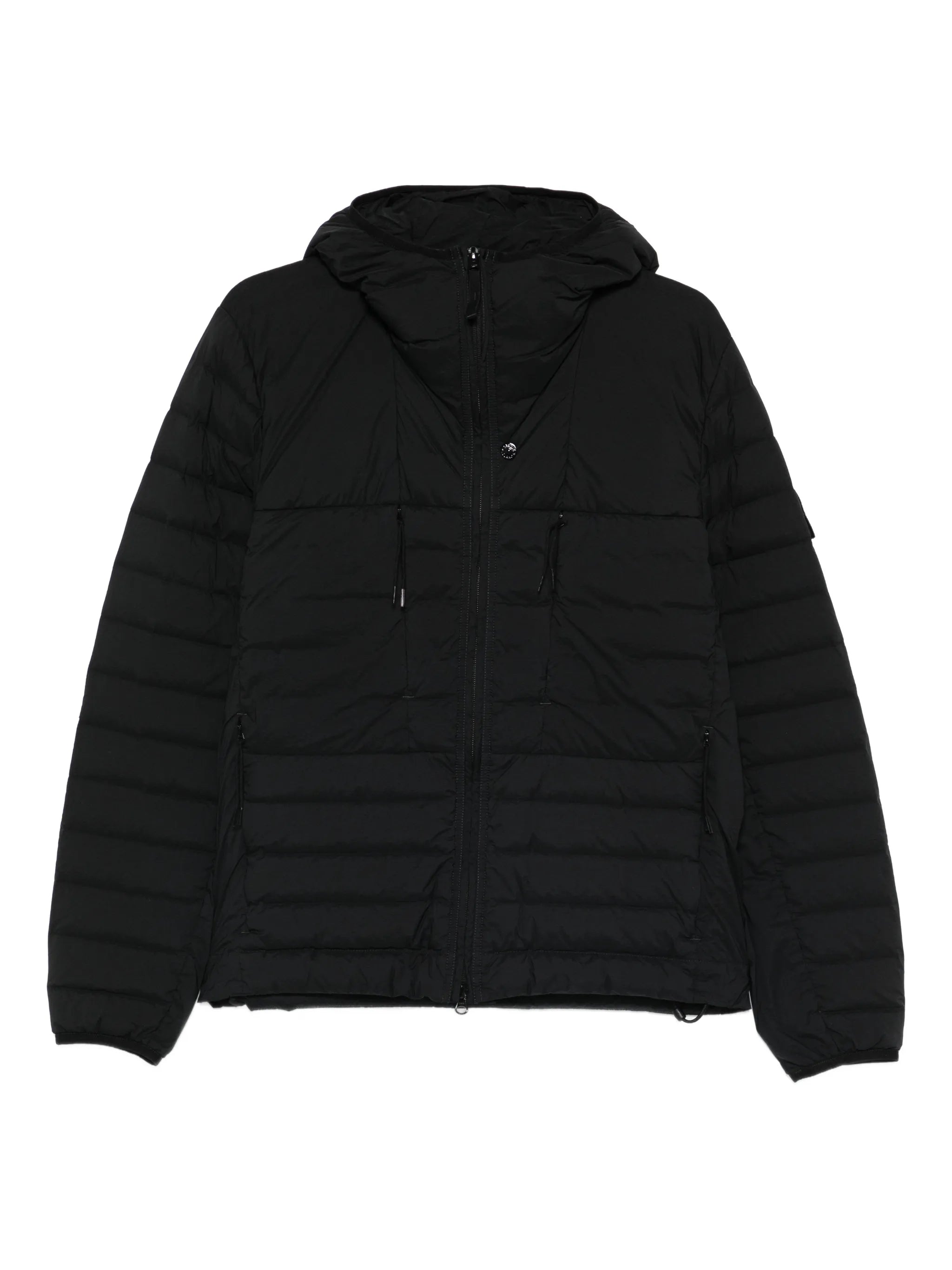 hooded padded jacket