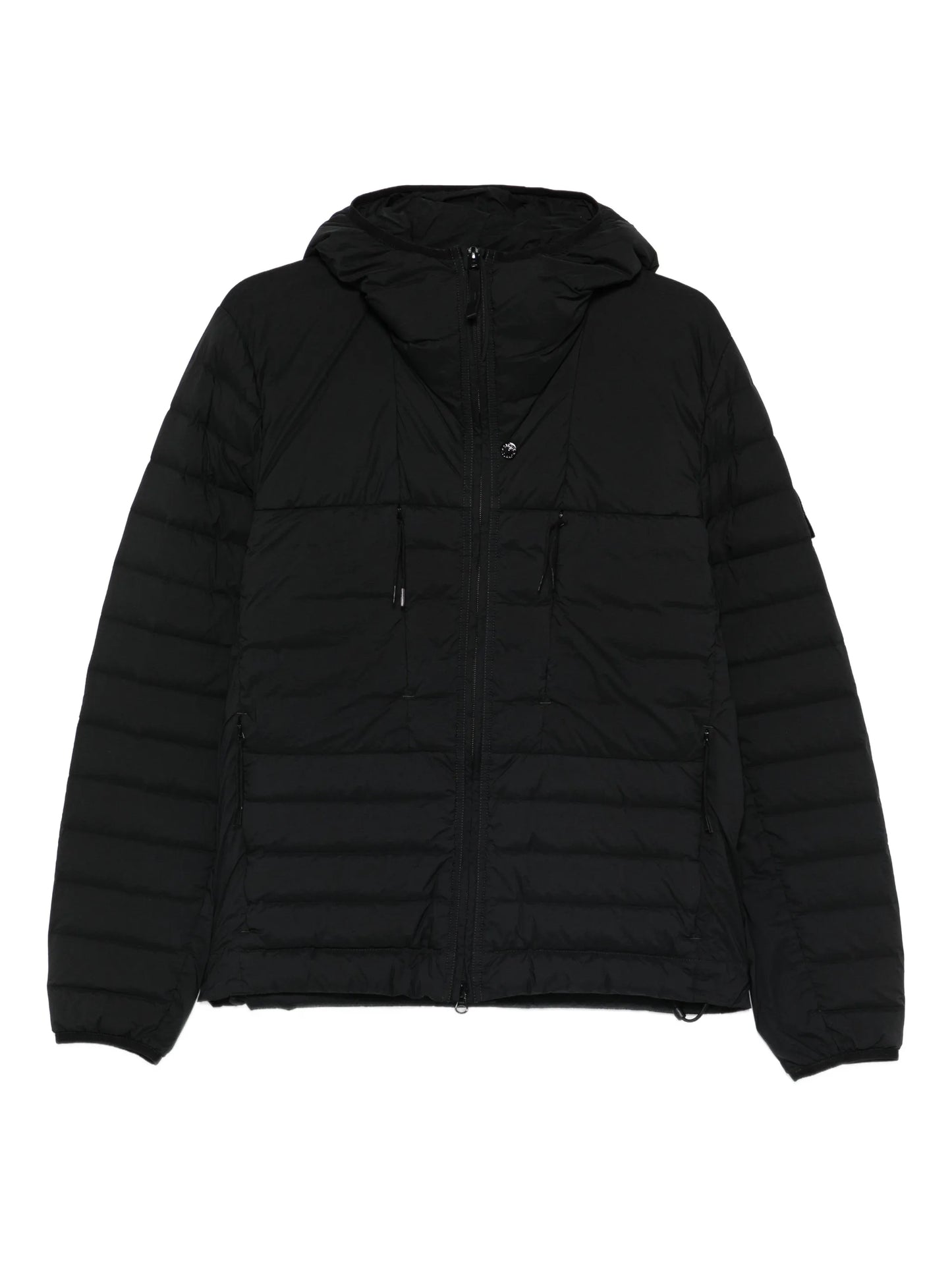 hooded padded jacket