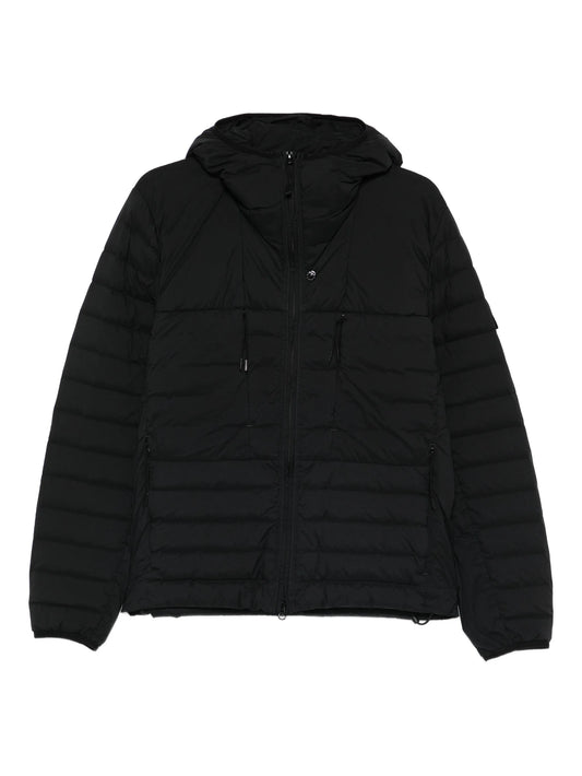 hooded padded jacket