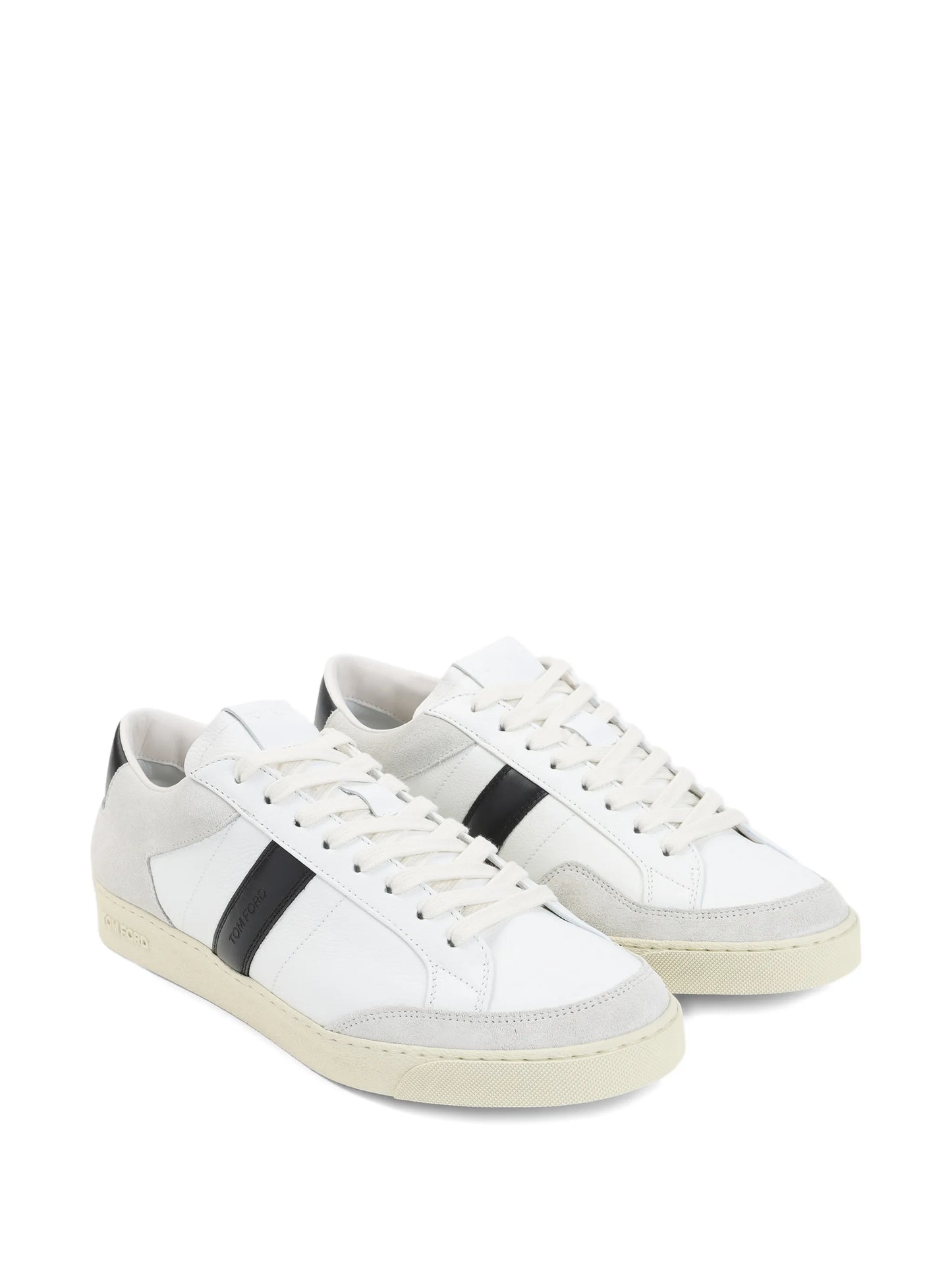 stripe panel sneakers