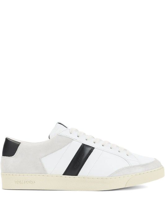 panelled sneakers