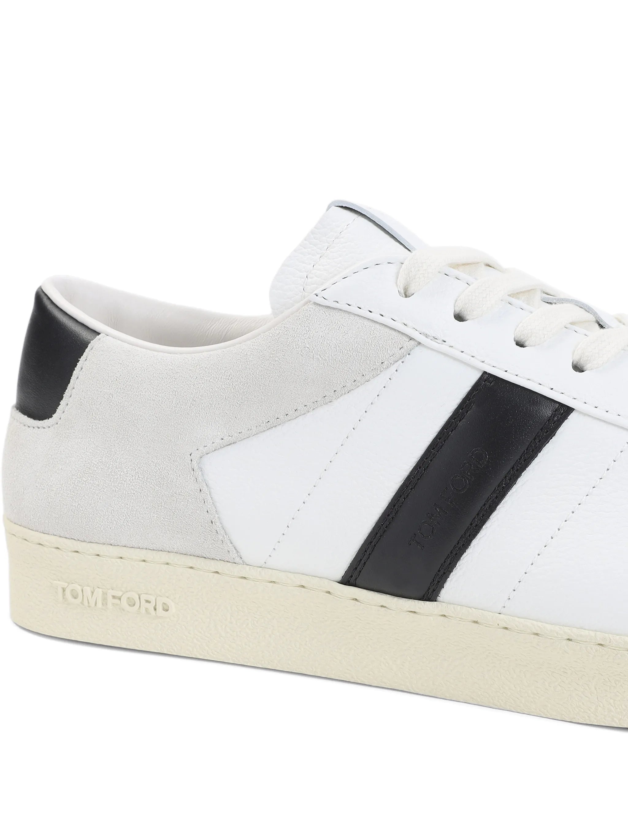stripe panel sneakers