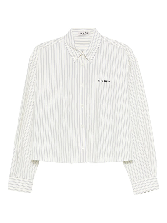 striped cotton shirt