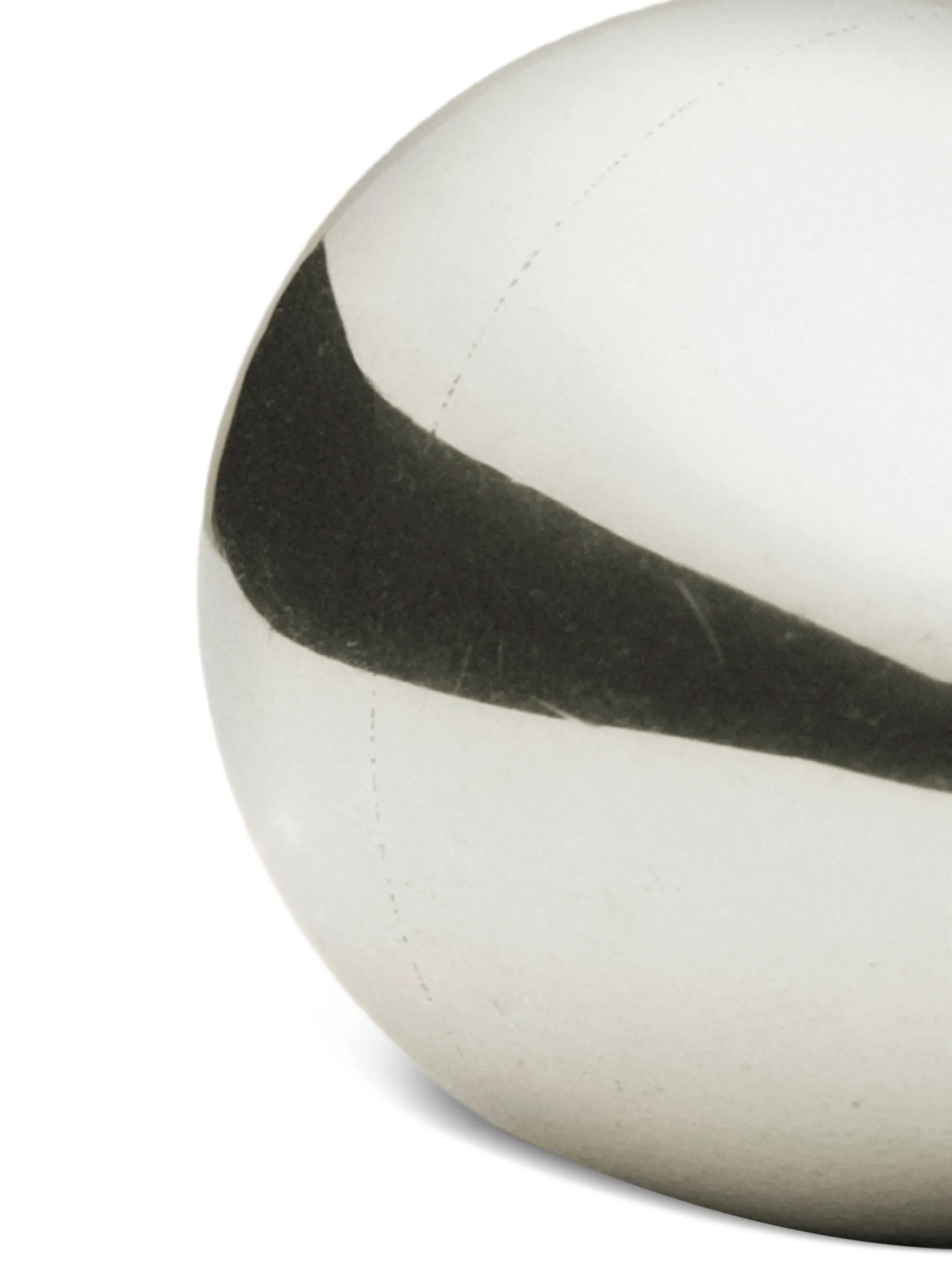 polished egg paperweight