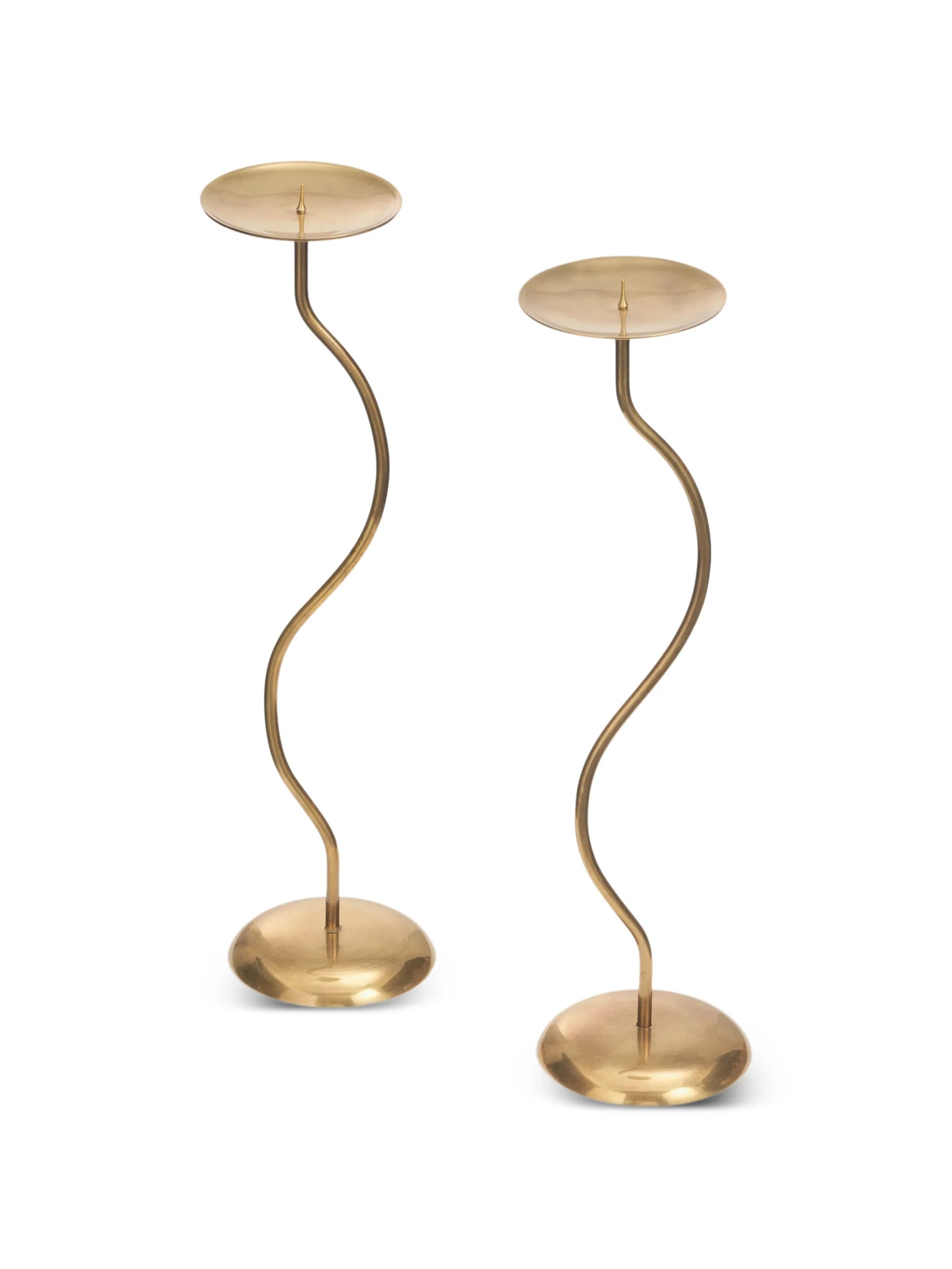 Dancing Duo candlestick holder (set of two)