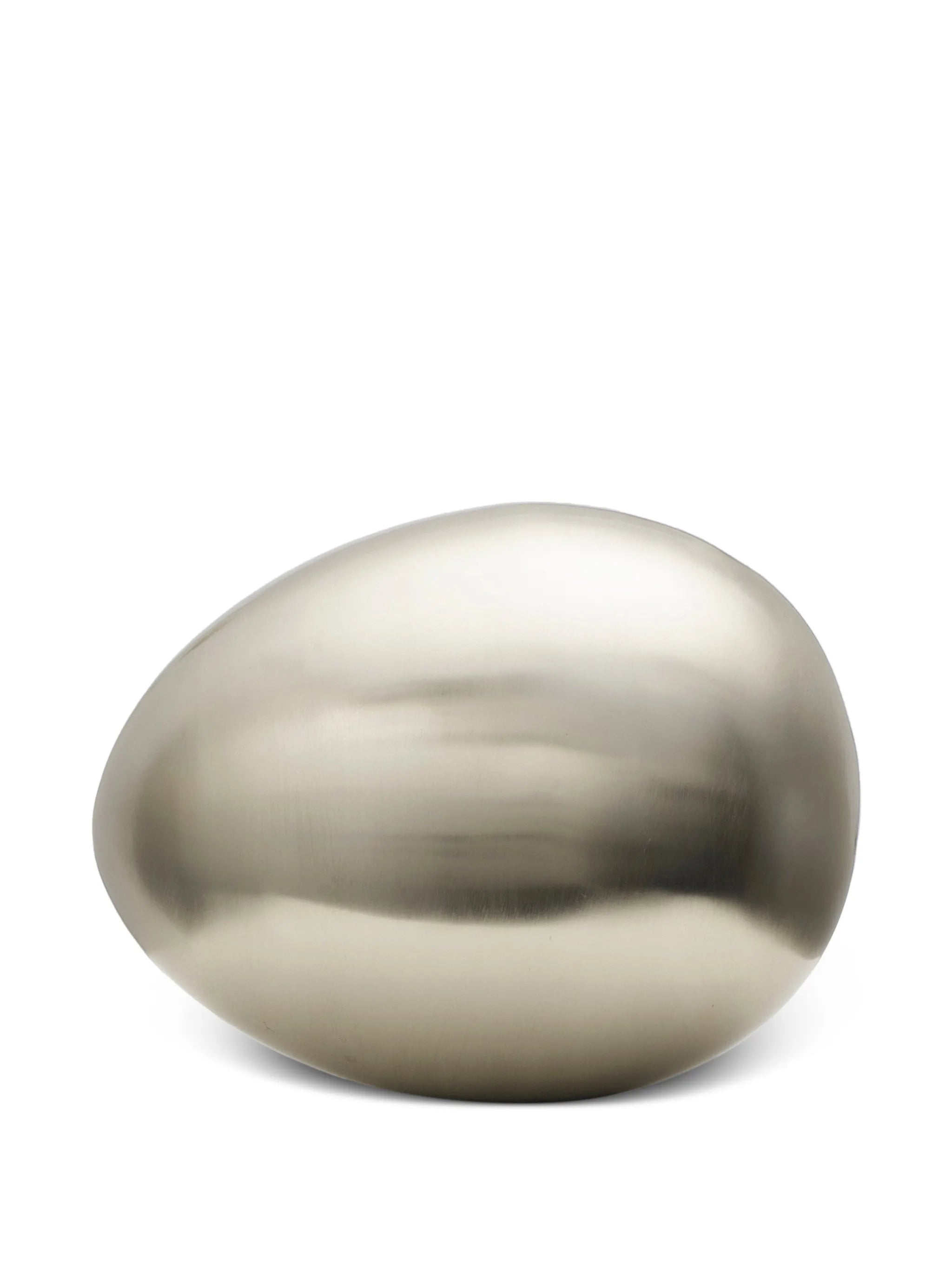 brushed egg sculpture