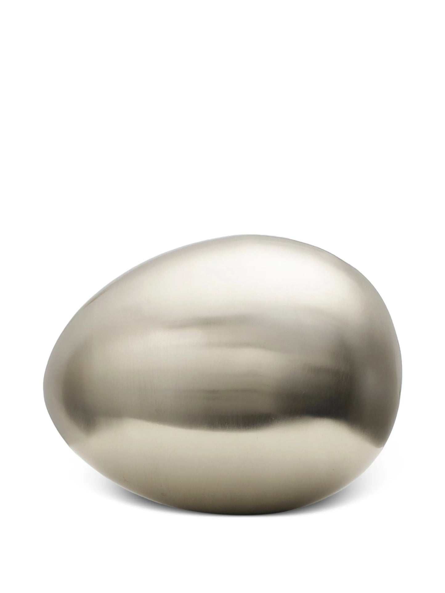 brushed egg sculpture