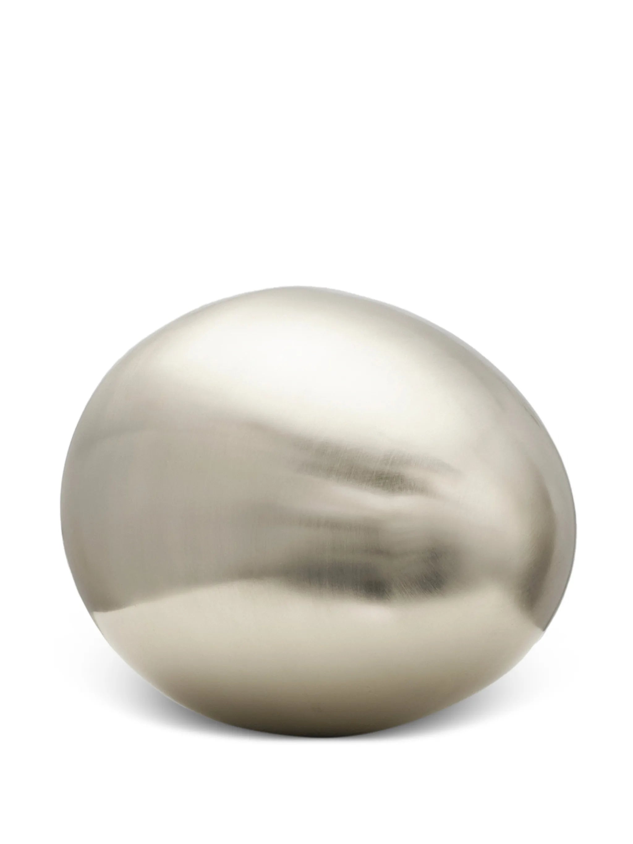 brushed egg sculpture