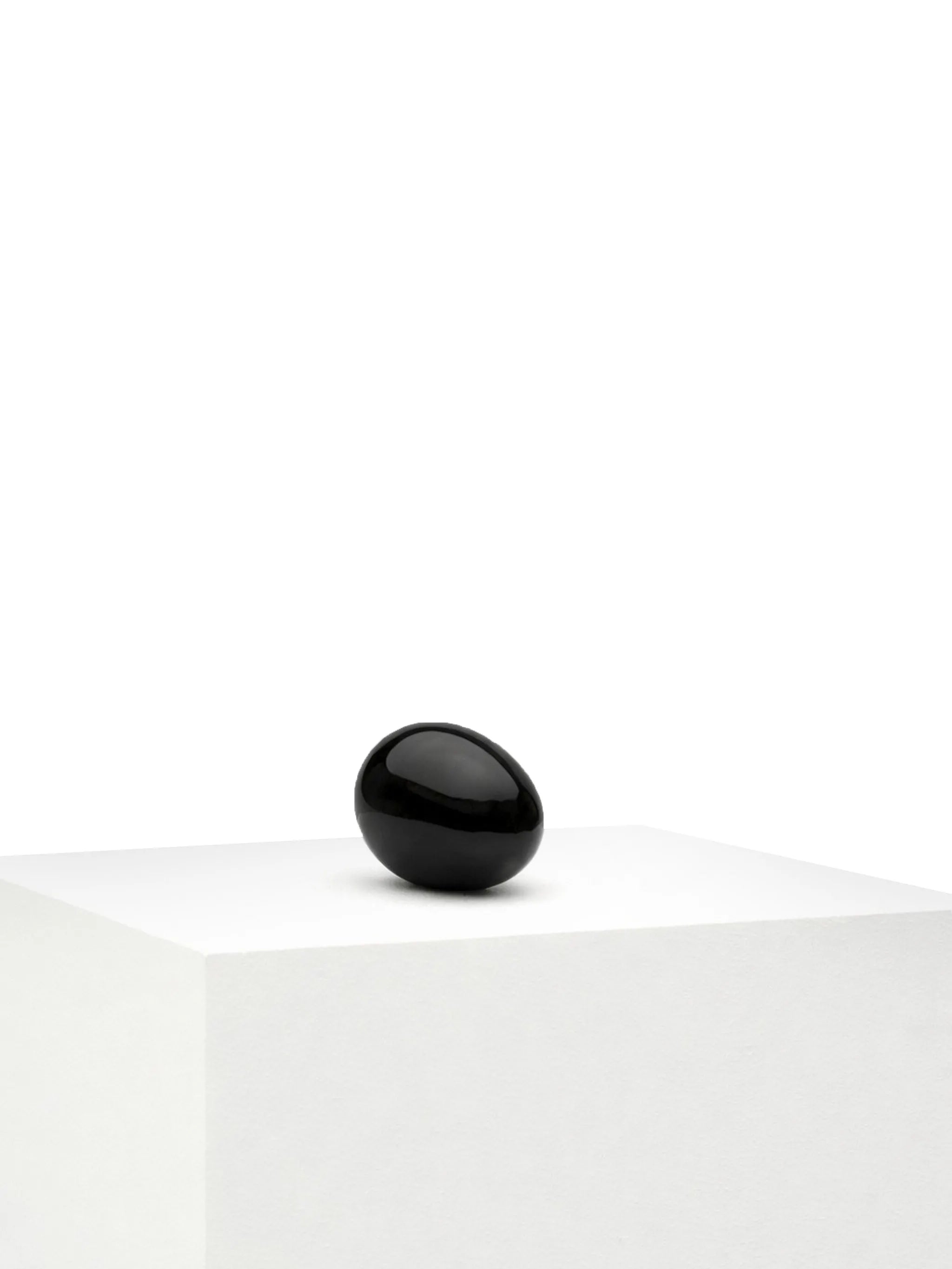 onyx-egg paperweight