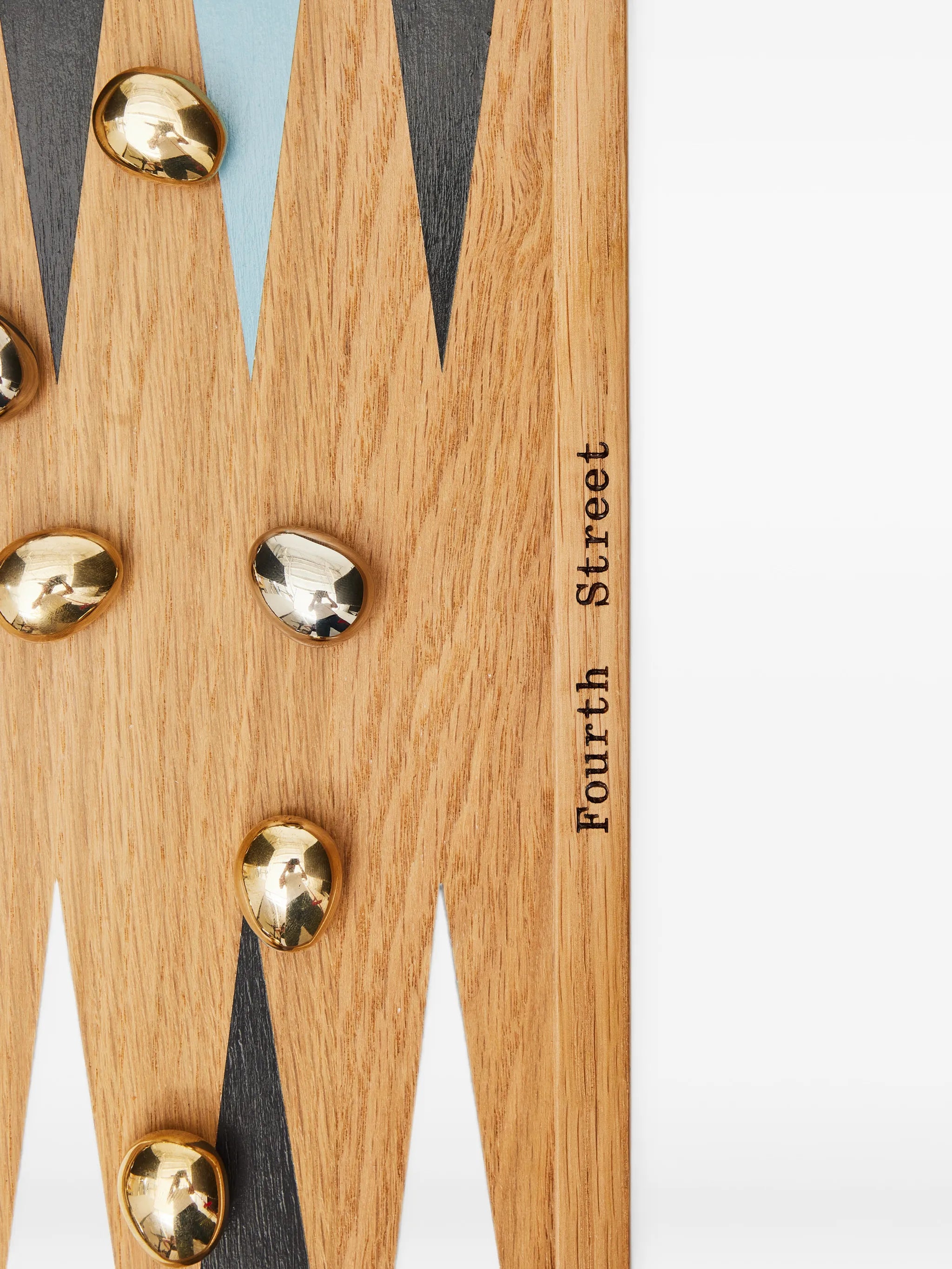 geometric-pattern backgammon board