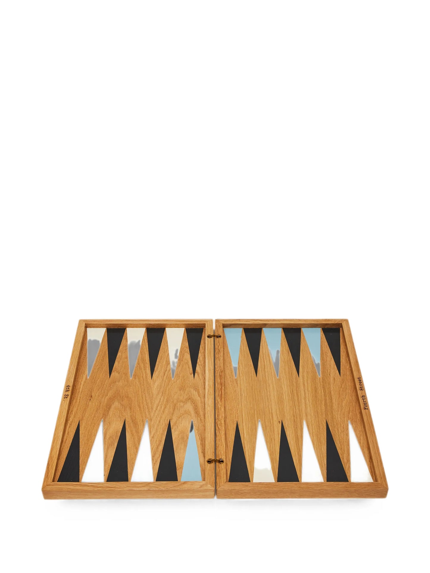 geometric-pattern backgammon board