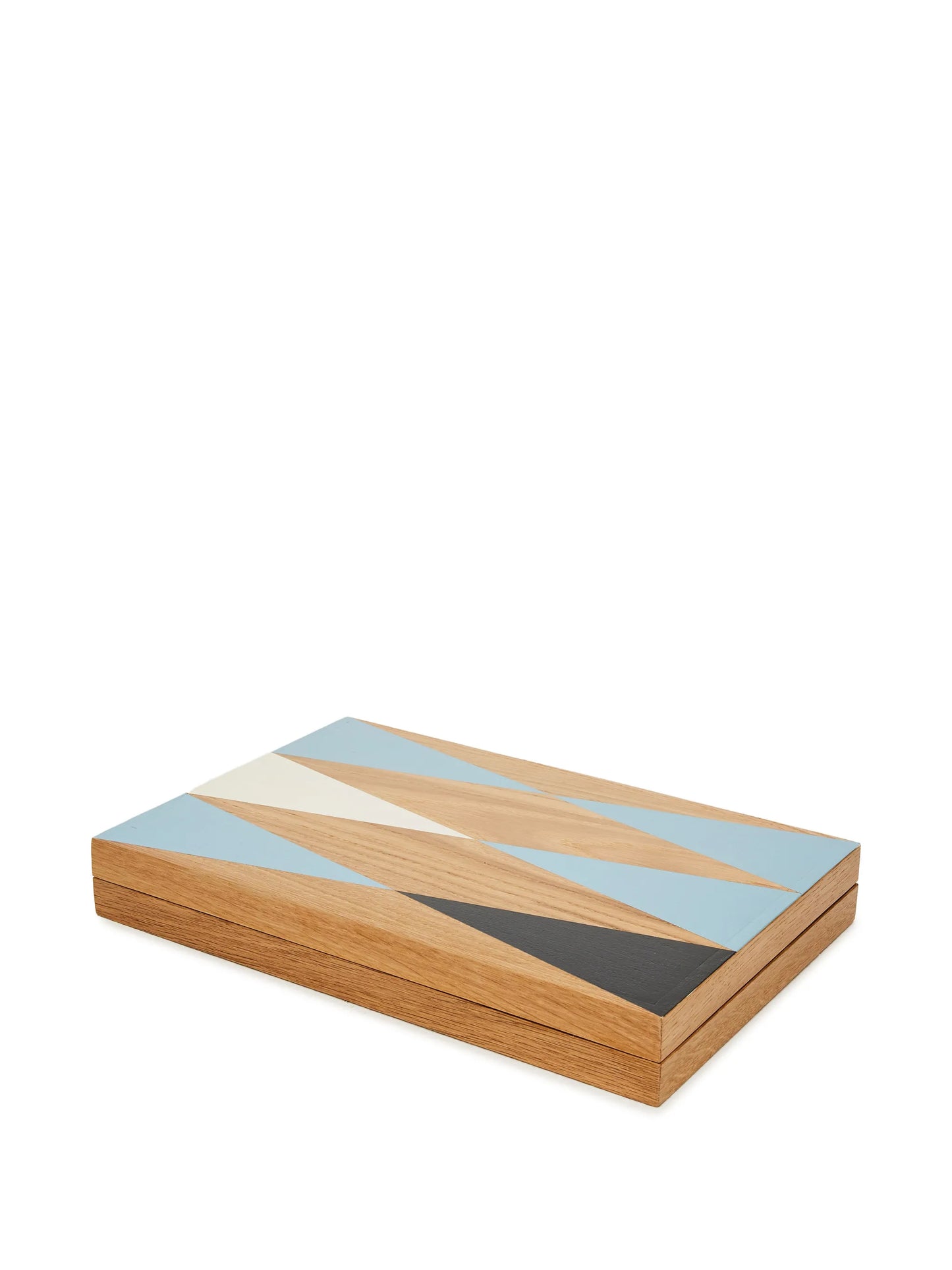 geometric-pattern backgammon board