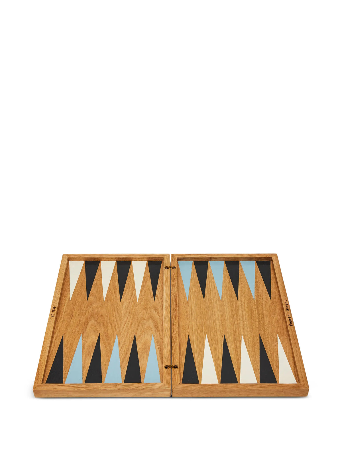 geometric-pattern backgammon board