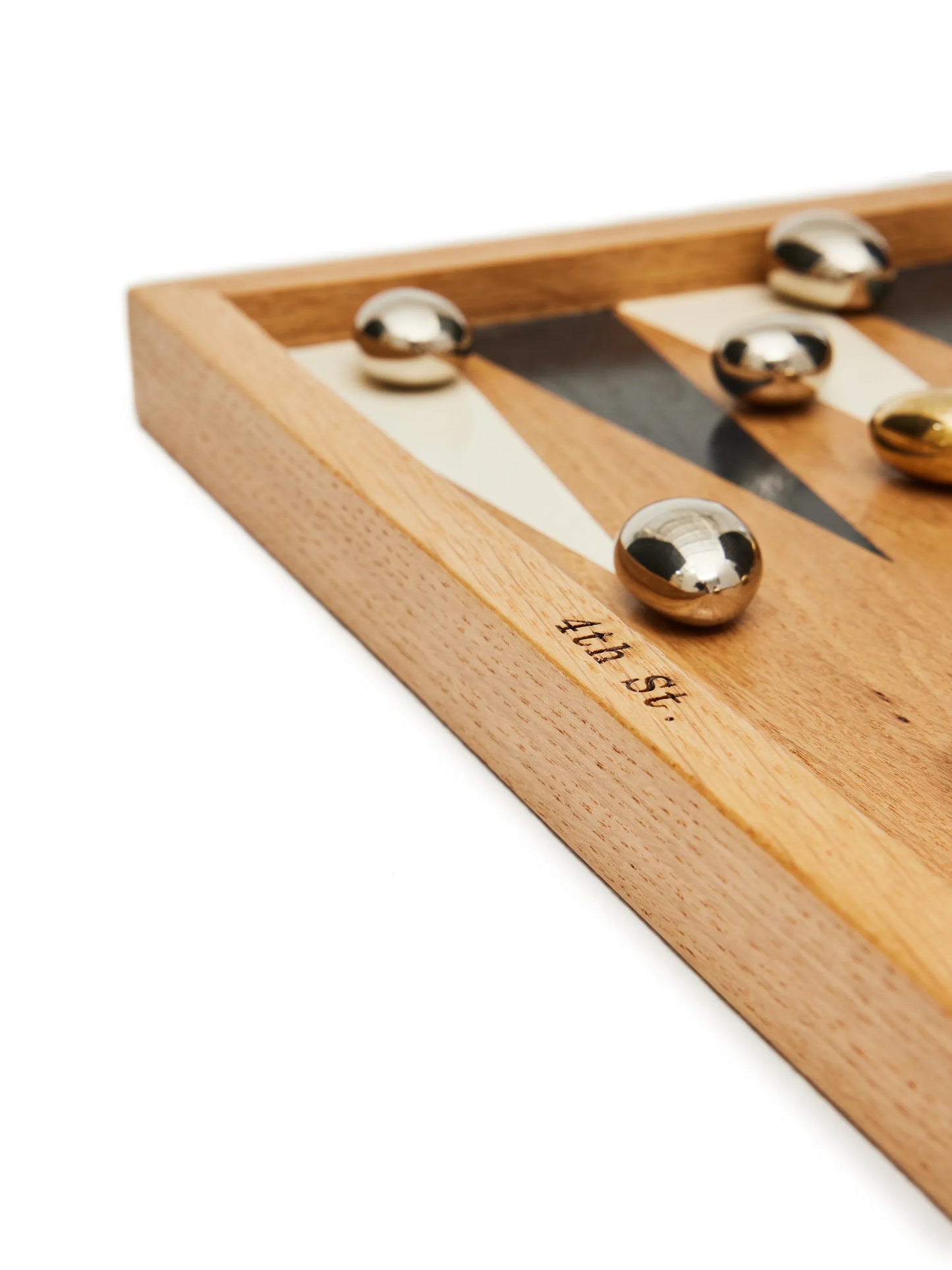 geometric-pattern backgammon board