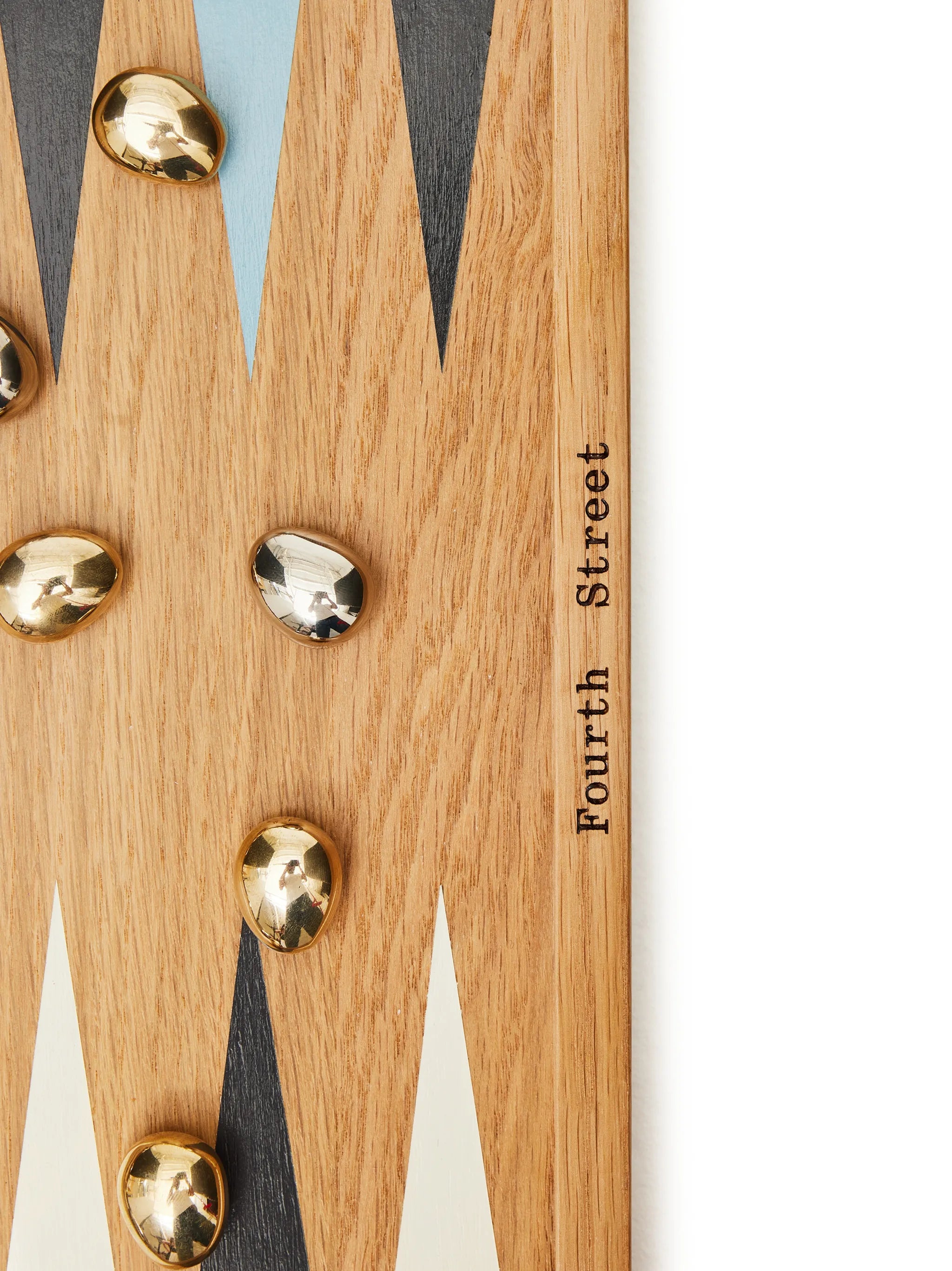 geometric-pattern backgammon board