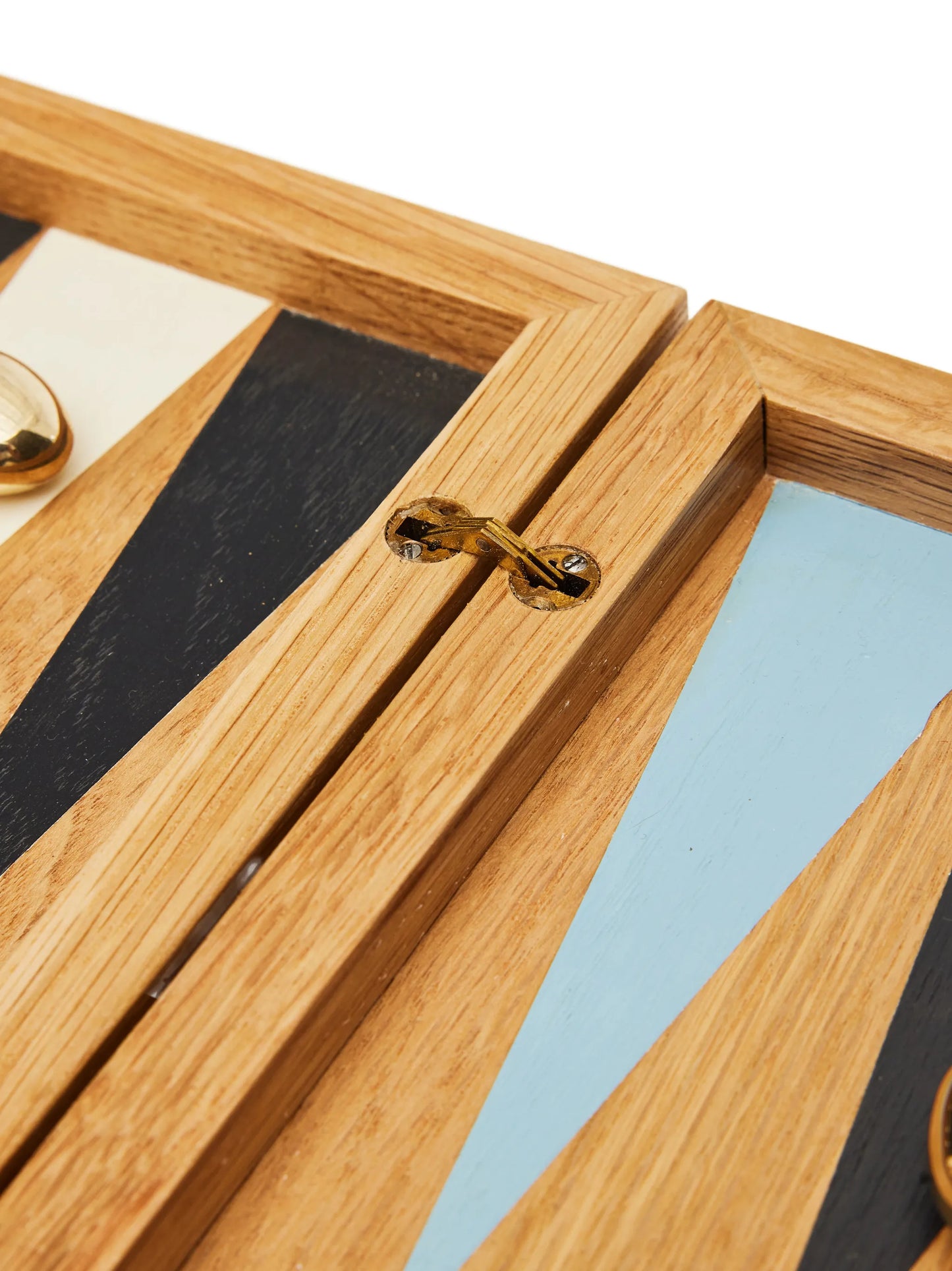 geometric-pattern backgammon board