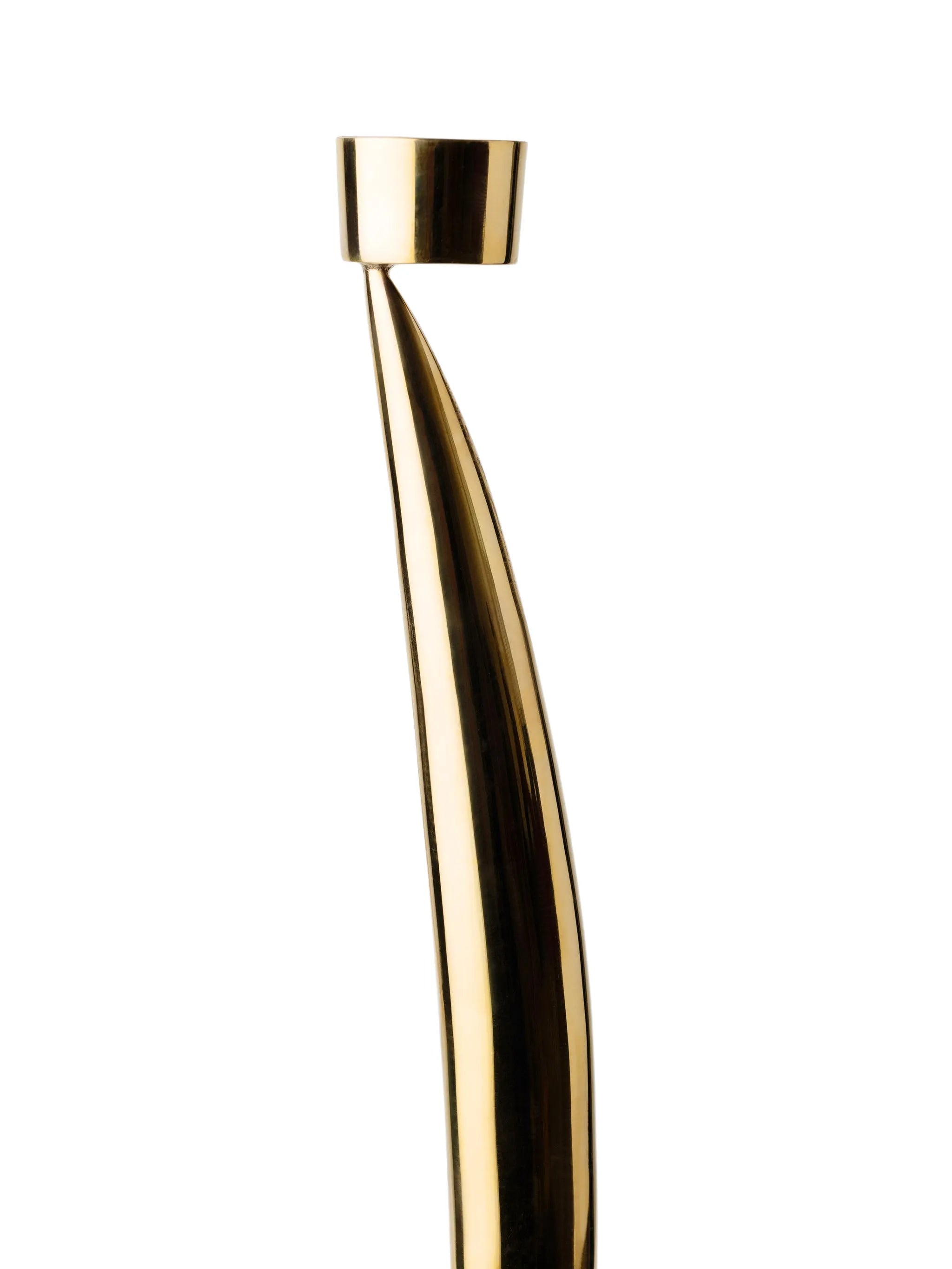 fin candlesticks holders set (set of five)