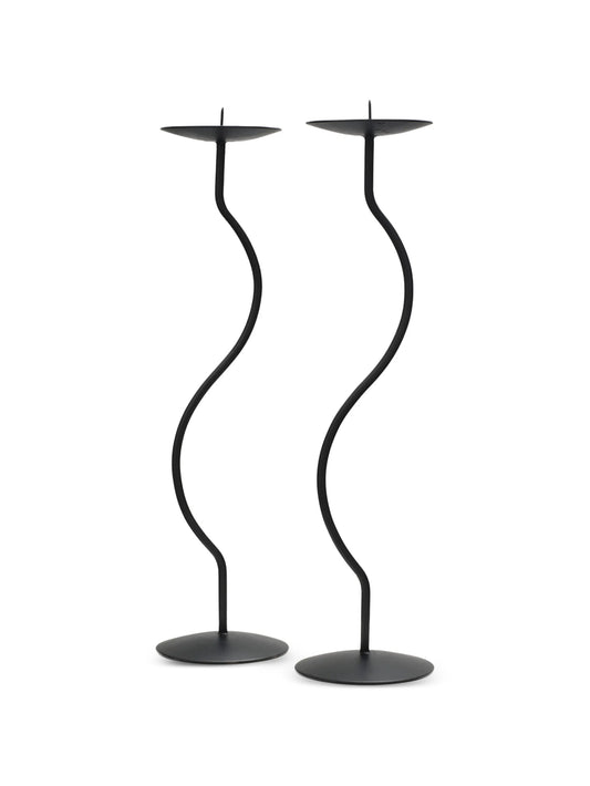 Dancing Duo candlesticks holder (set of two)