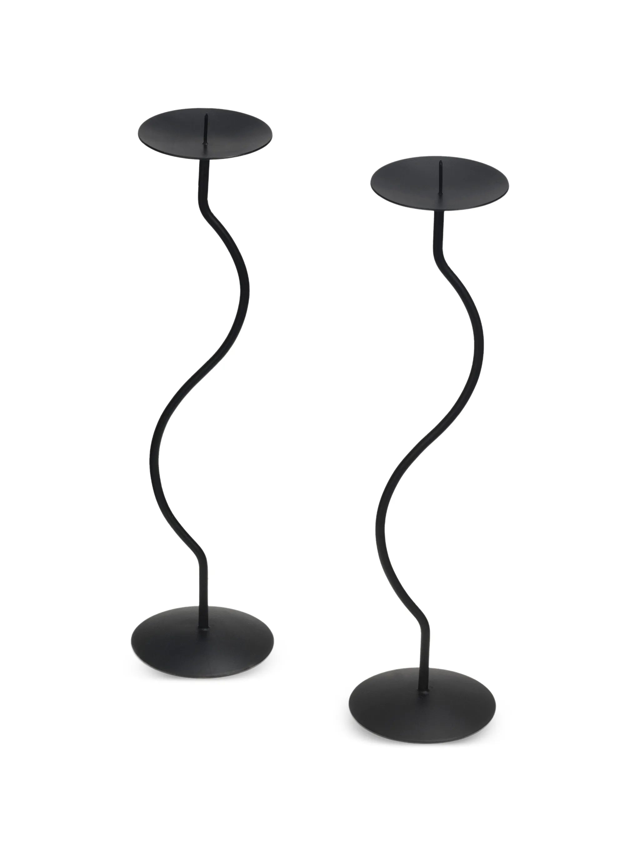 Dancing Duo candlesticks holder (set of two)