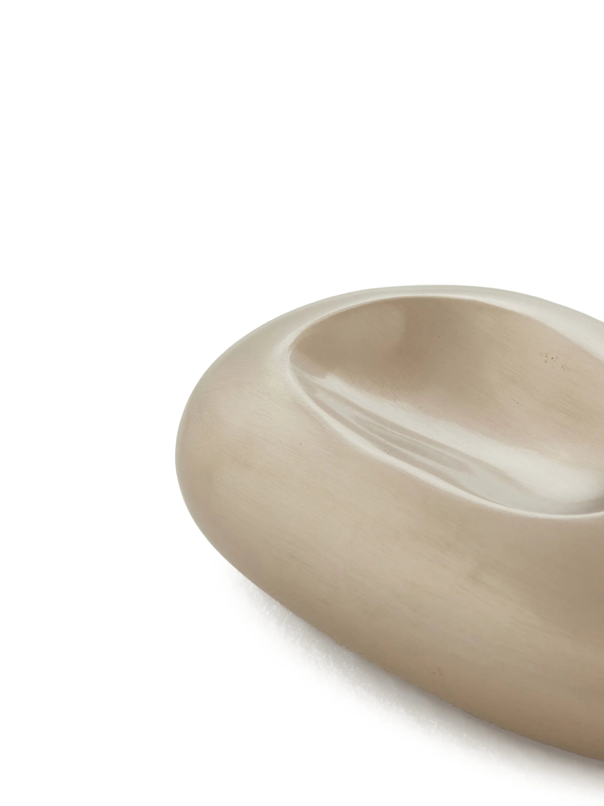 brushed catch all tray