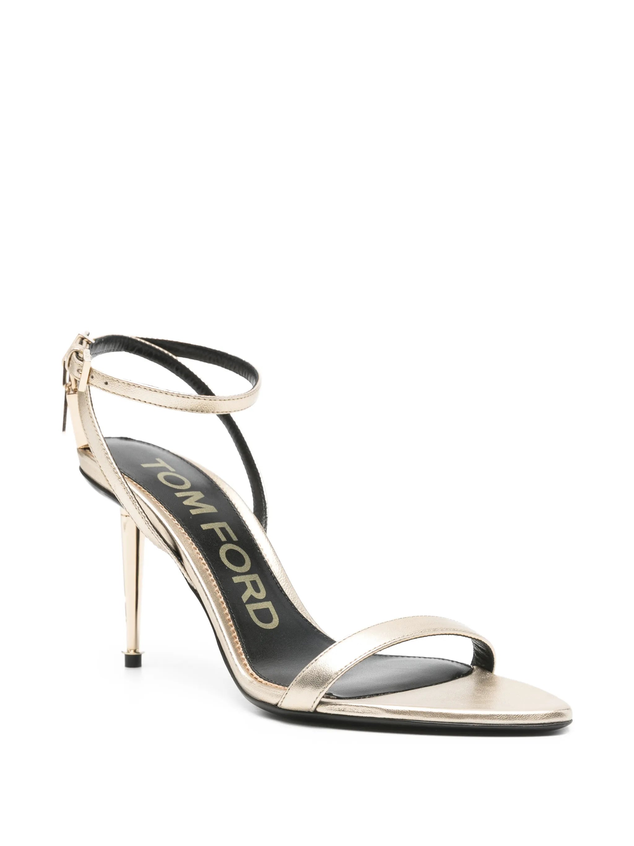 ankle-strap padlock sandals