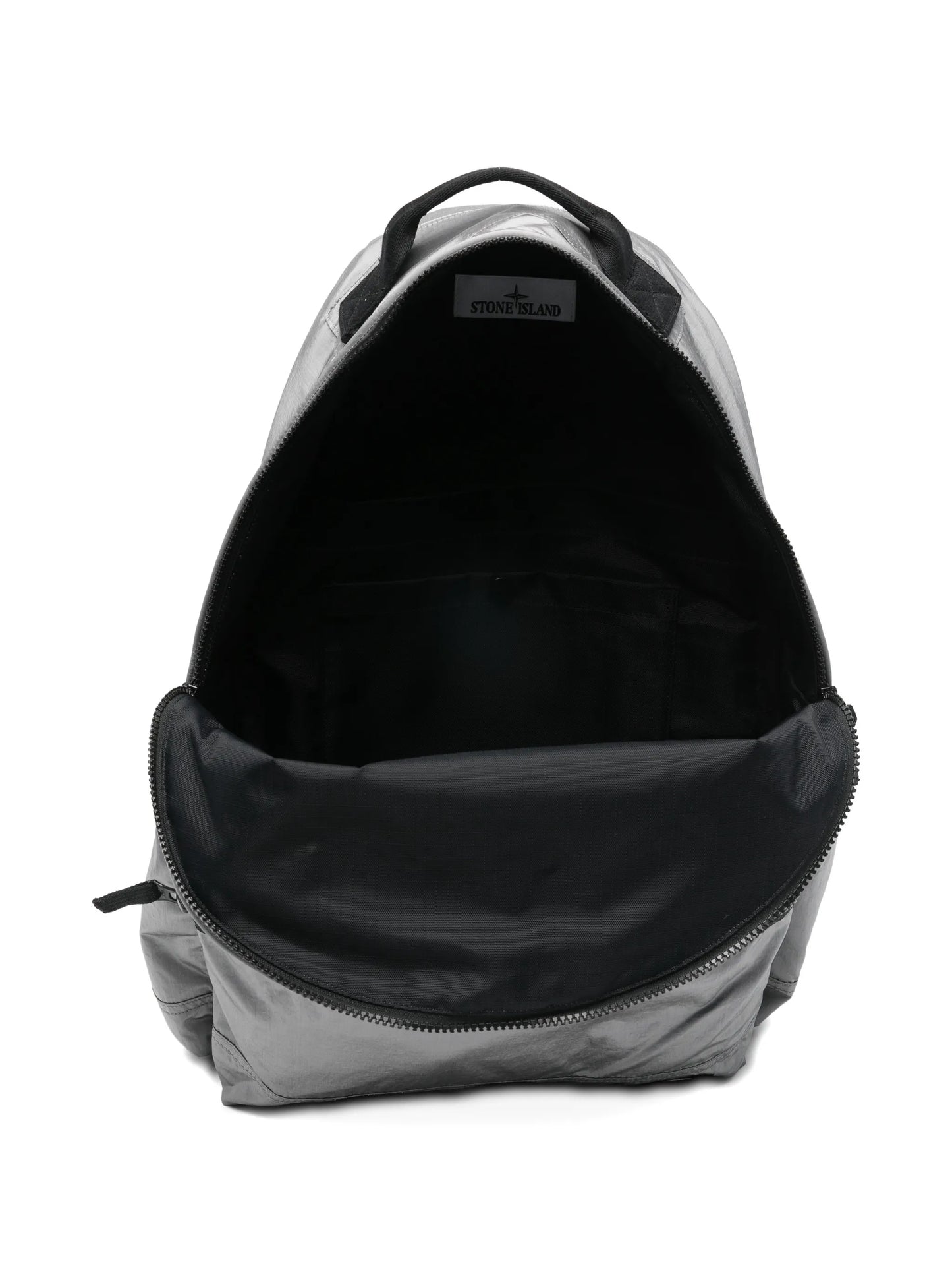top-handle zip backpack