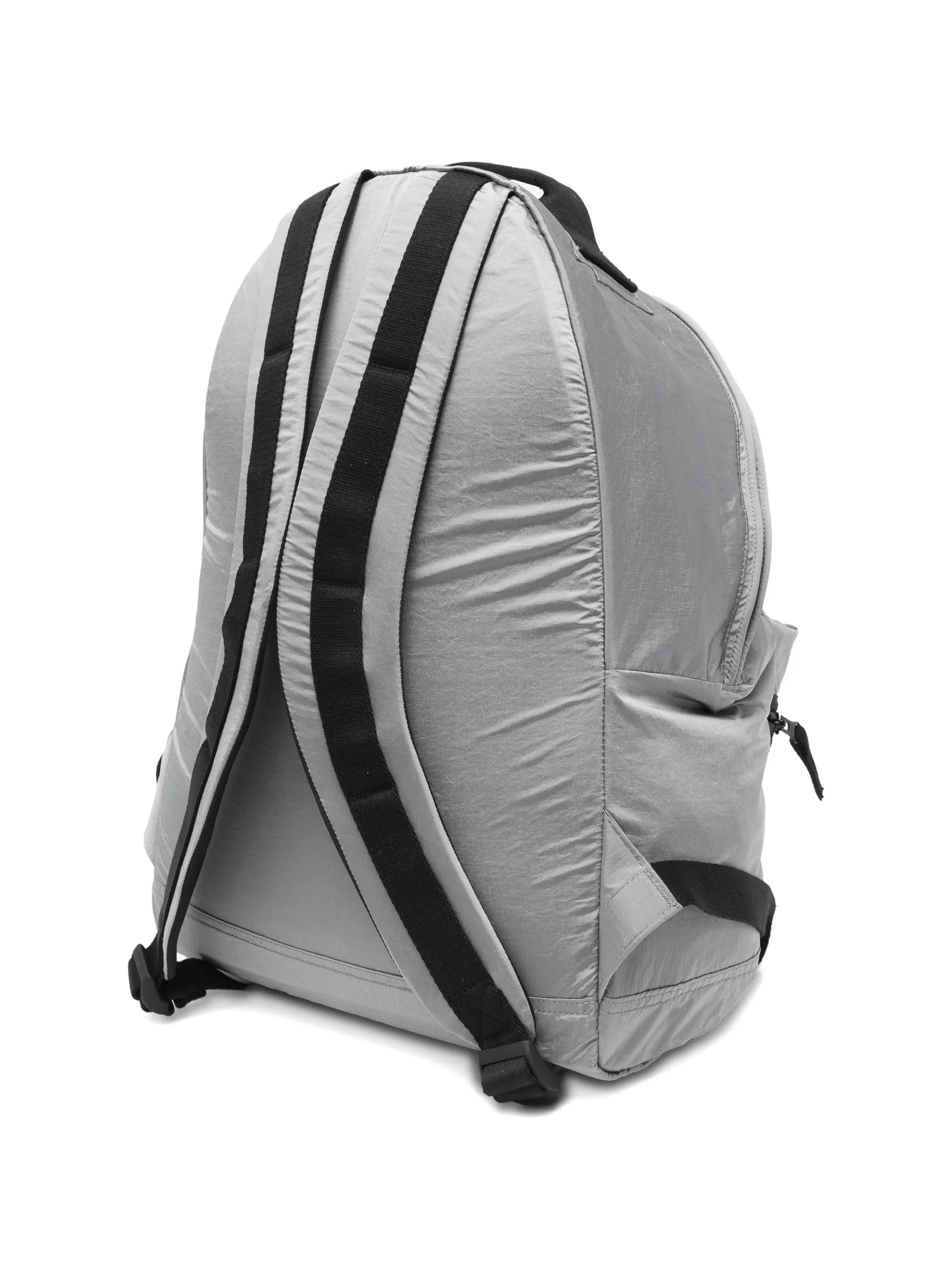 top-handle zip backpack