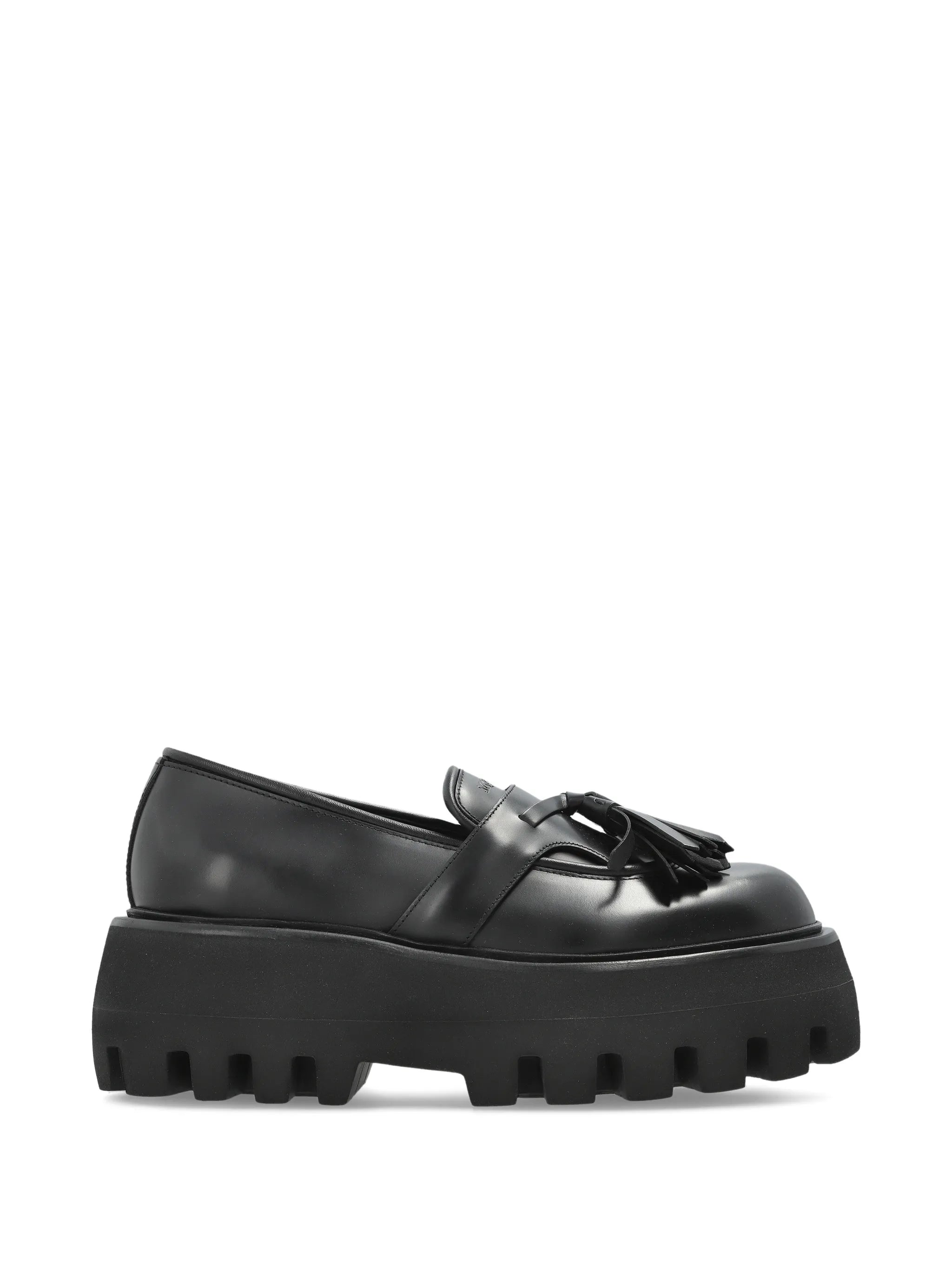 tassel platform loafers