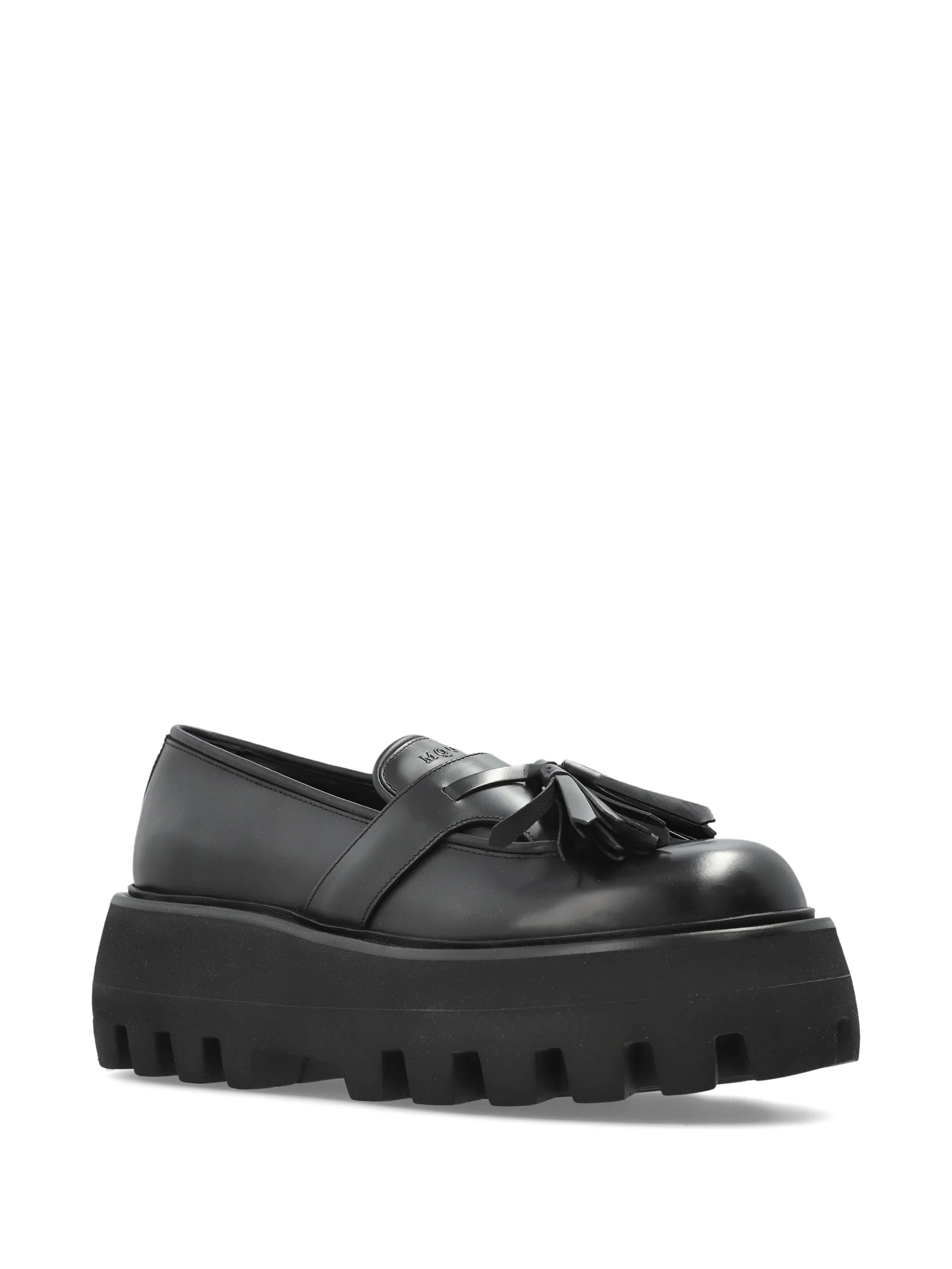 tassel platform loafers