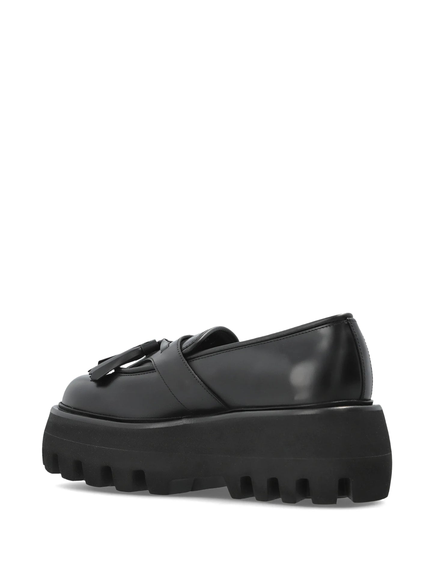 tassel platform loafers