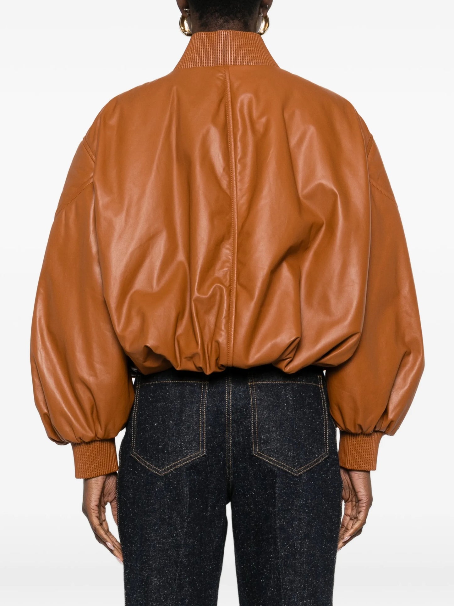 flap-pocket bomber jacket