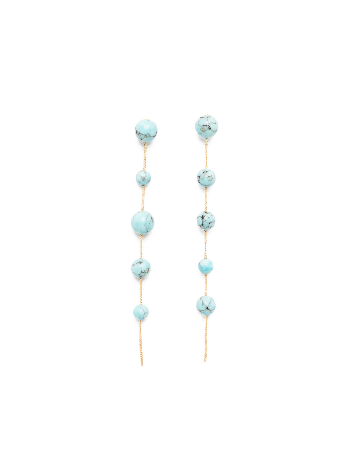 Atum chain earrings