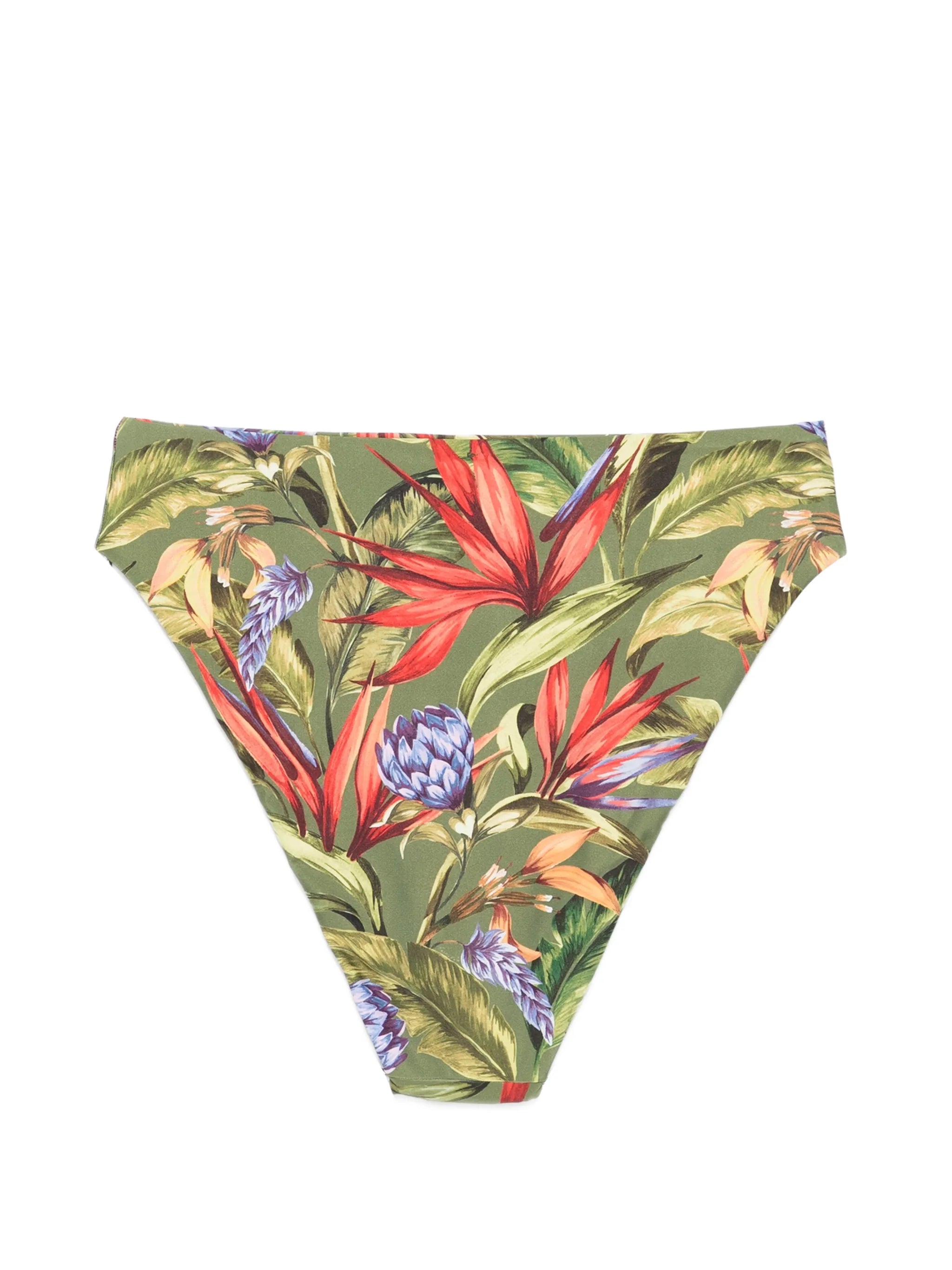 Strilitzia floral-print bikini bottoms