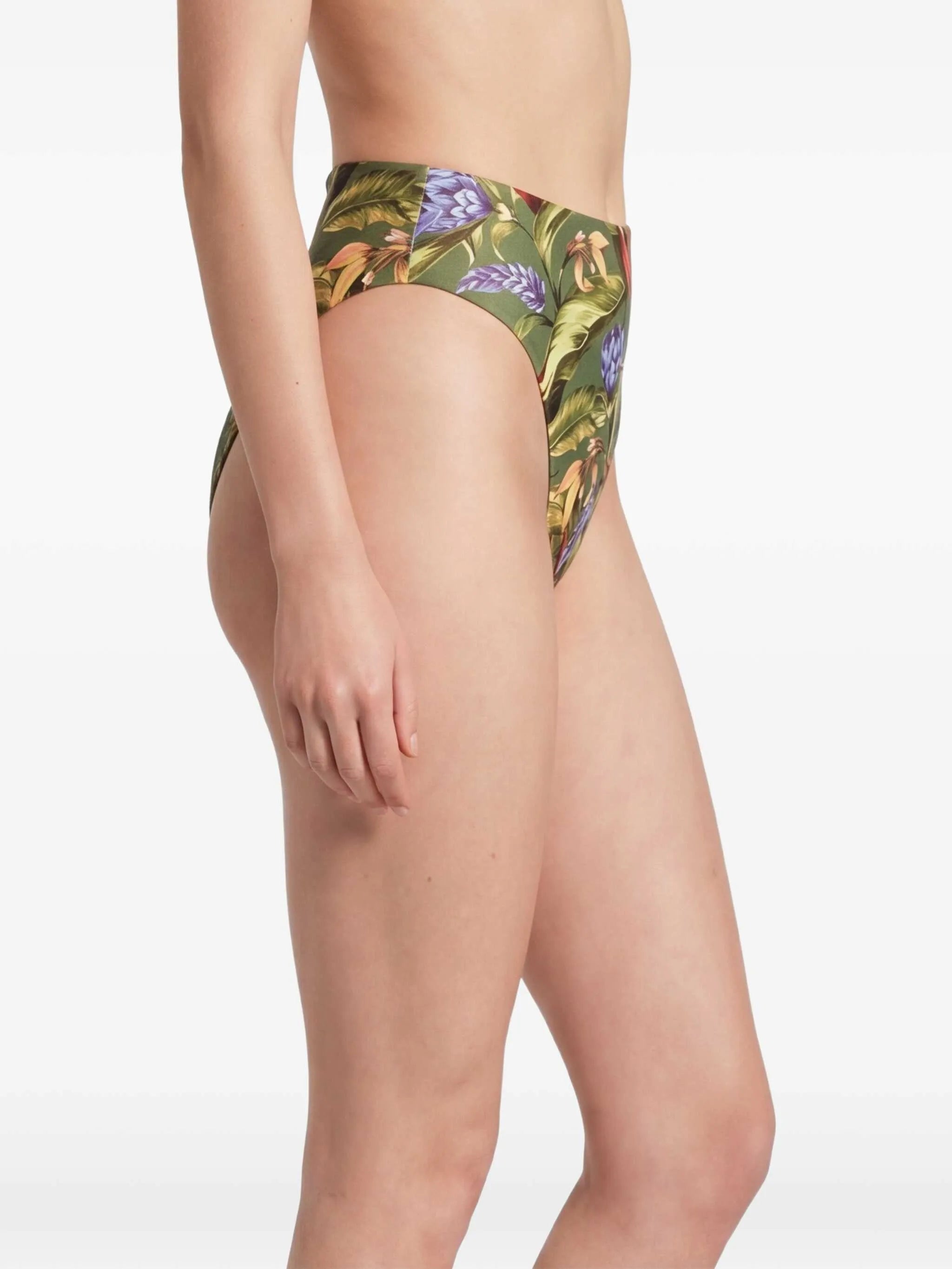 Strilitzia floral-print bikini bottoms