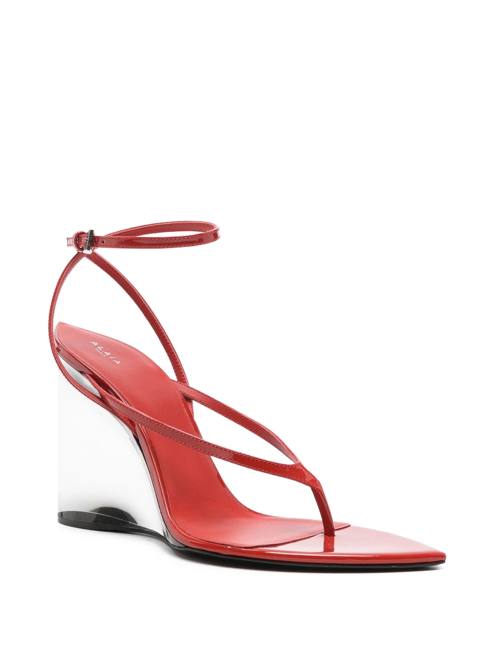 leather wedge sandals