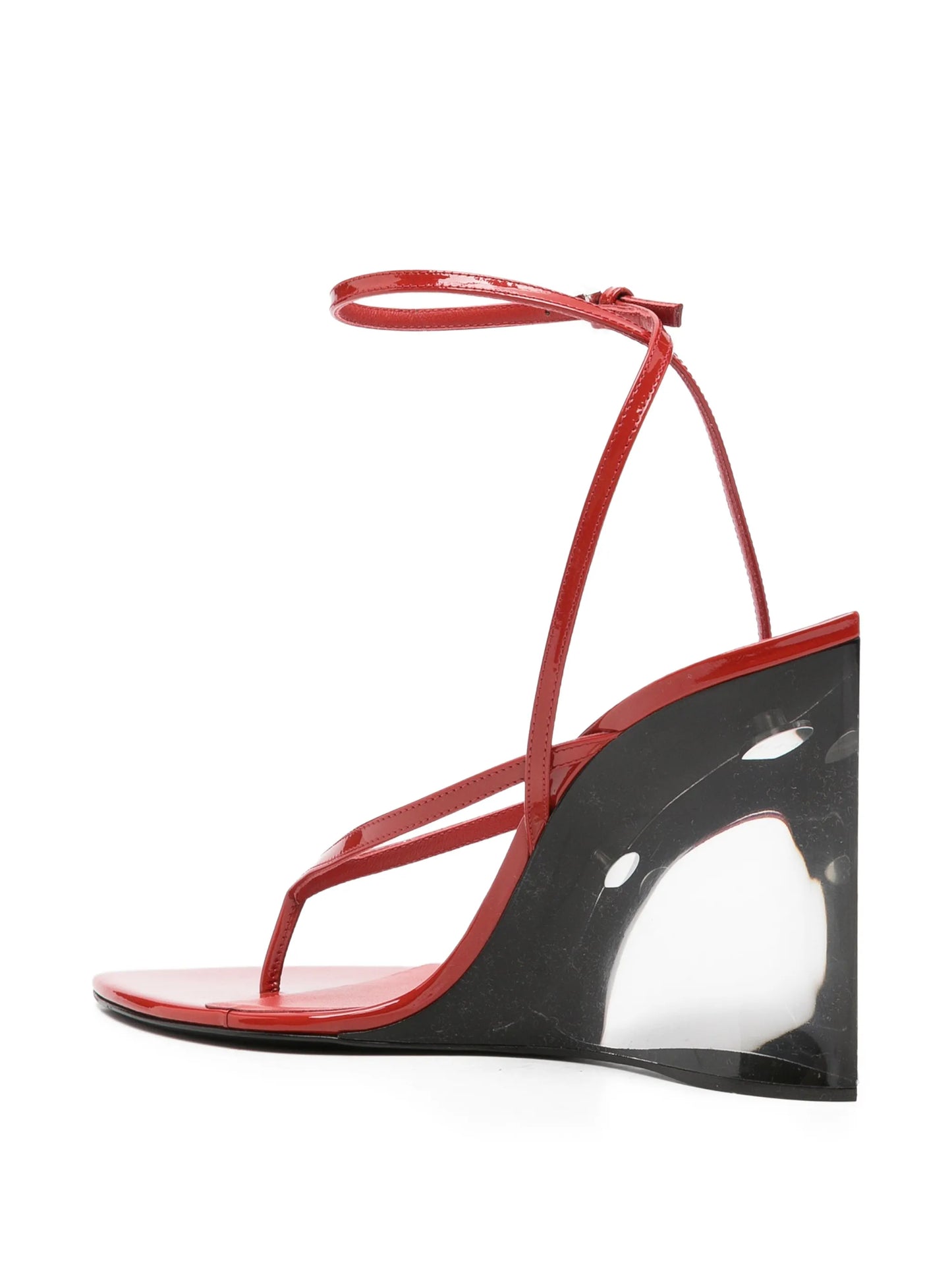 leather wedge sandals